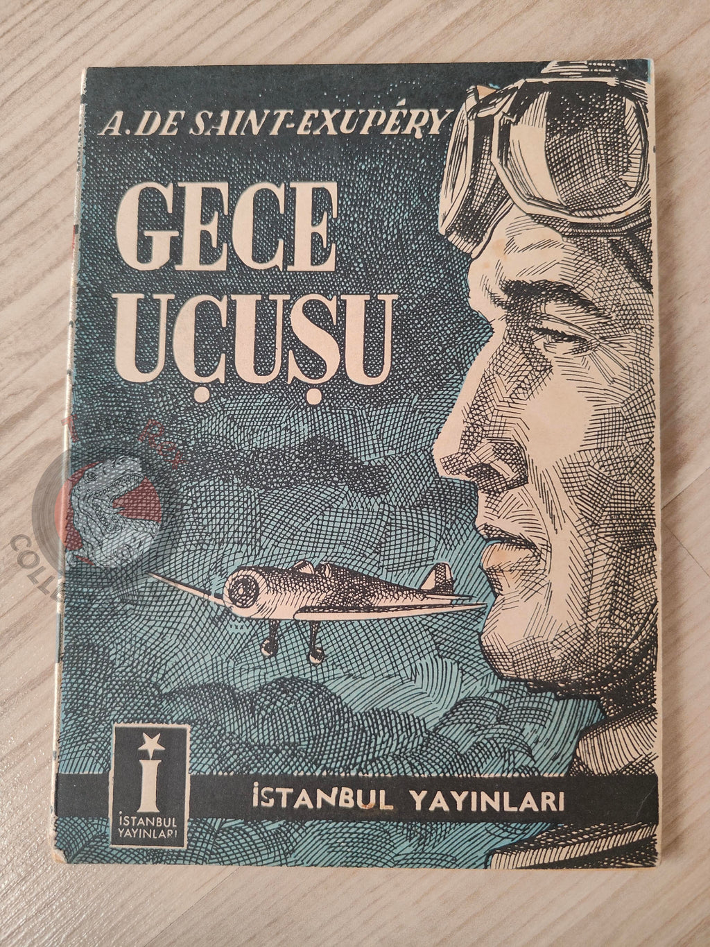 Antoine de Saint-Exupéry – Night Flight 1954 Turkish Book Turkey