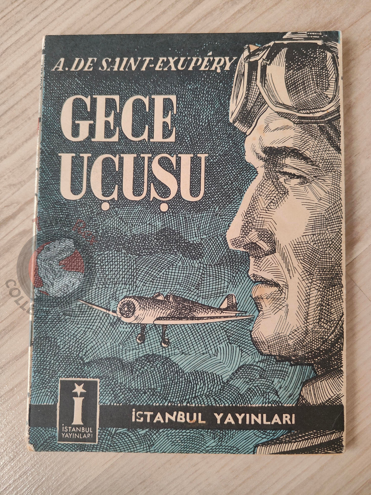 Antoine de Saint-Exupéry – Night Flight 1954 Turkish Book Turkey