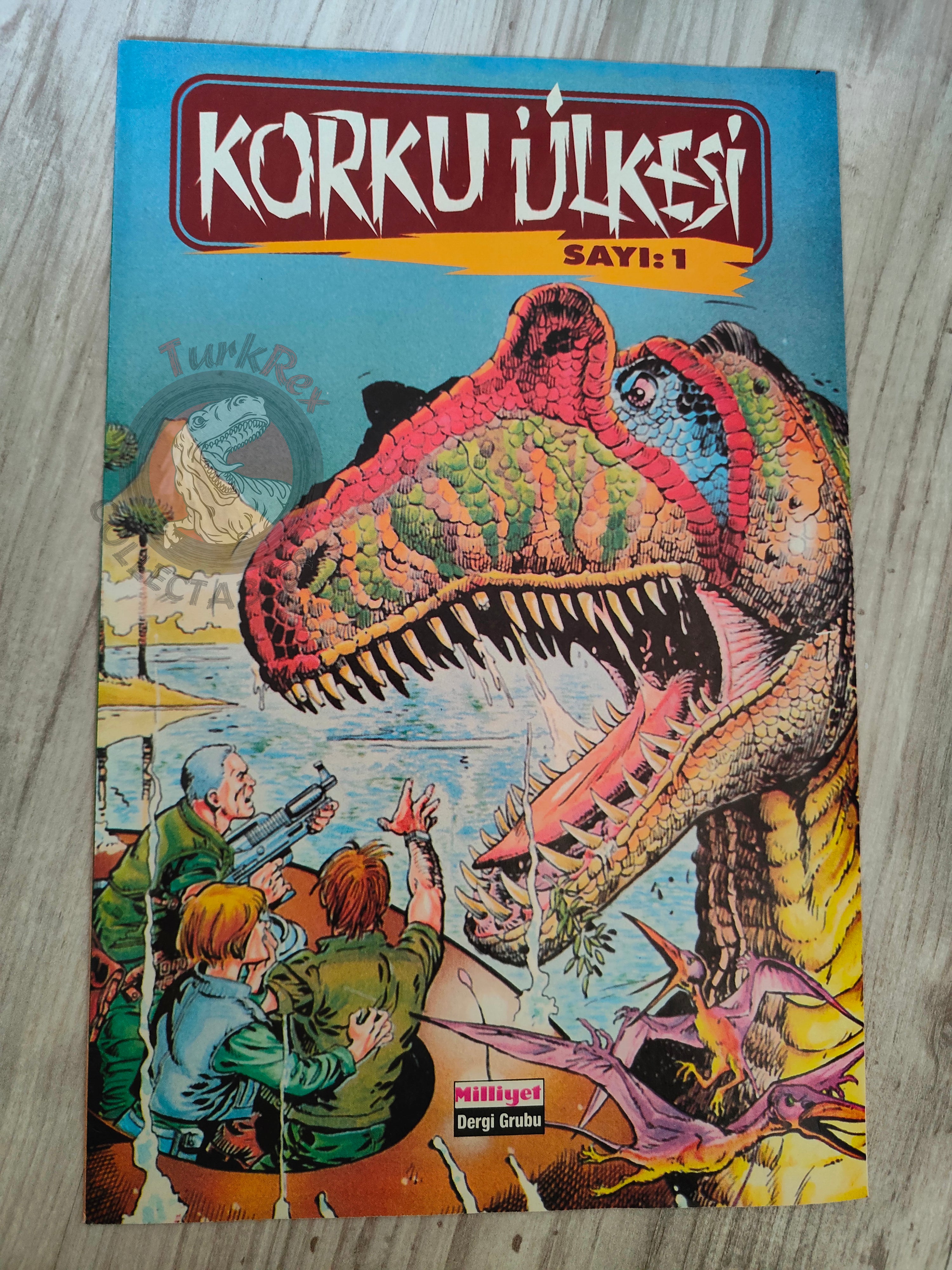 Dreadlands #1 1990s Turkish Edition Comic Turkey Newspaper Giveaway