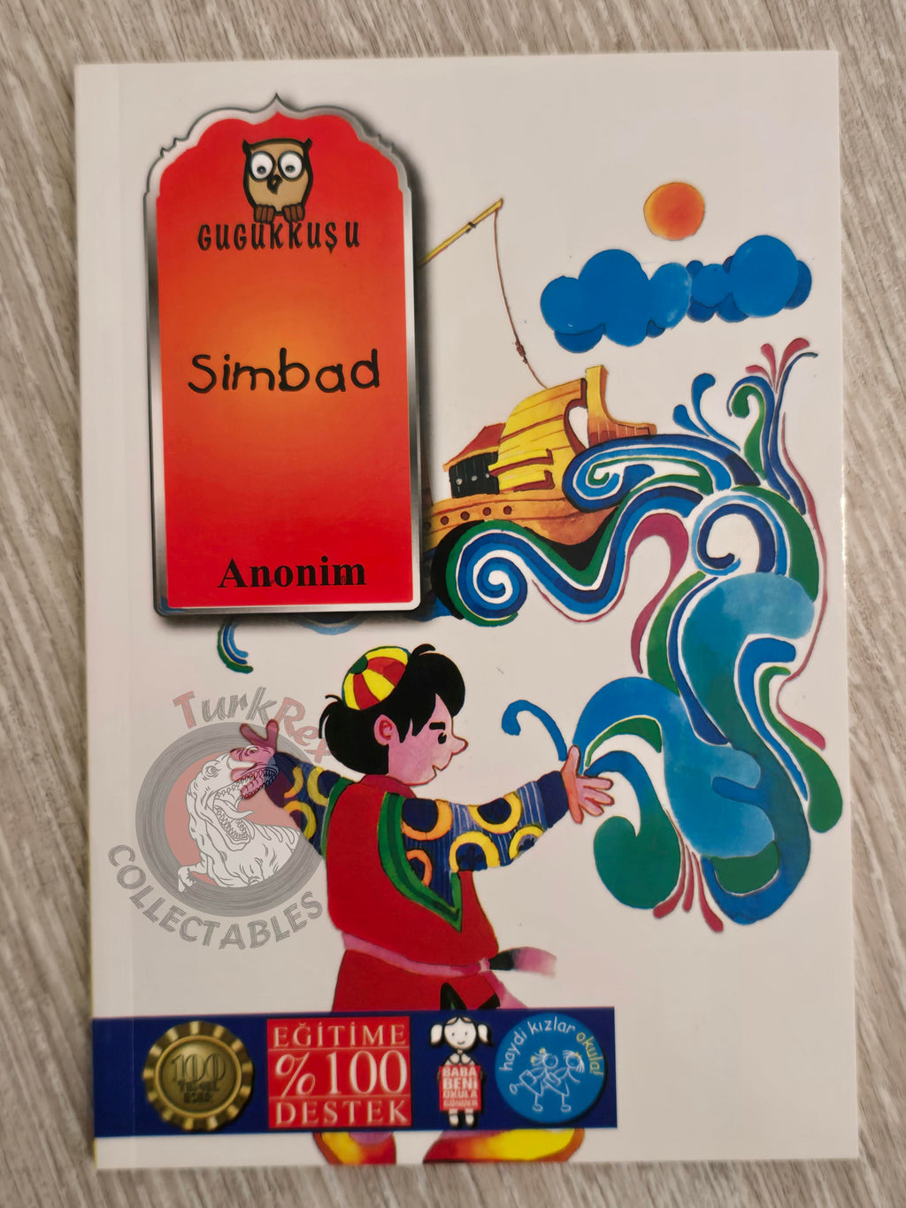 Sinbad the Sailor 2011 Turkish Book Turkey 1001 Nights Illustrated