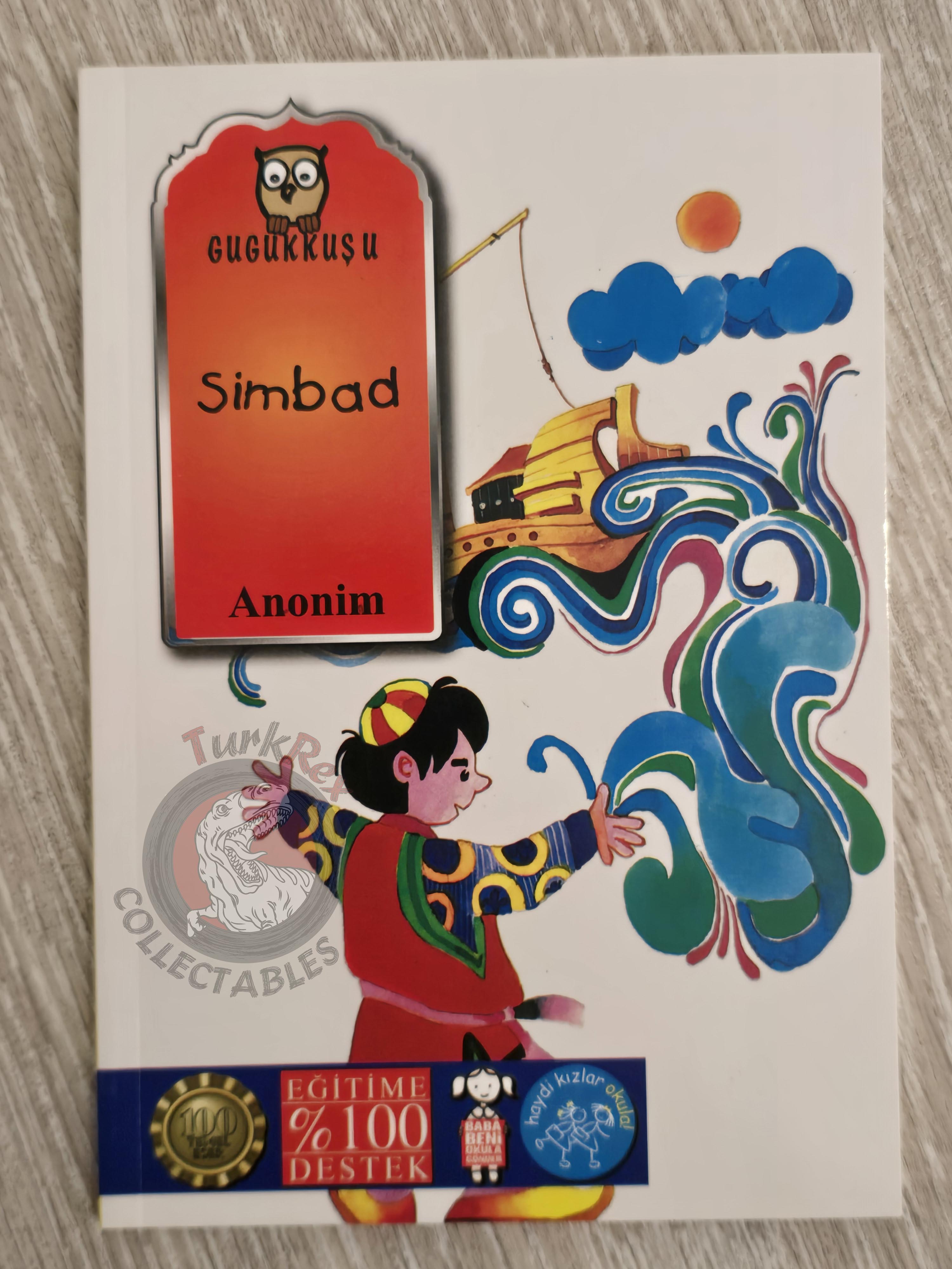 Sinbad the Sailor 2011 Turkish Book Turkey 1001 Nights Illustrated