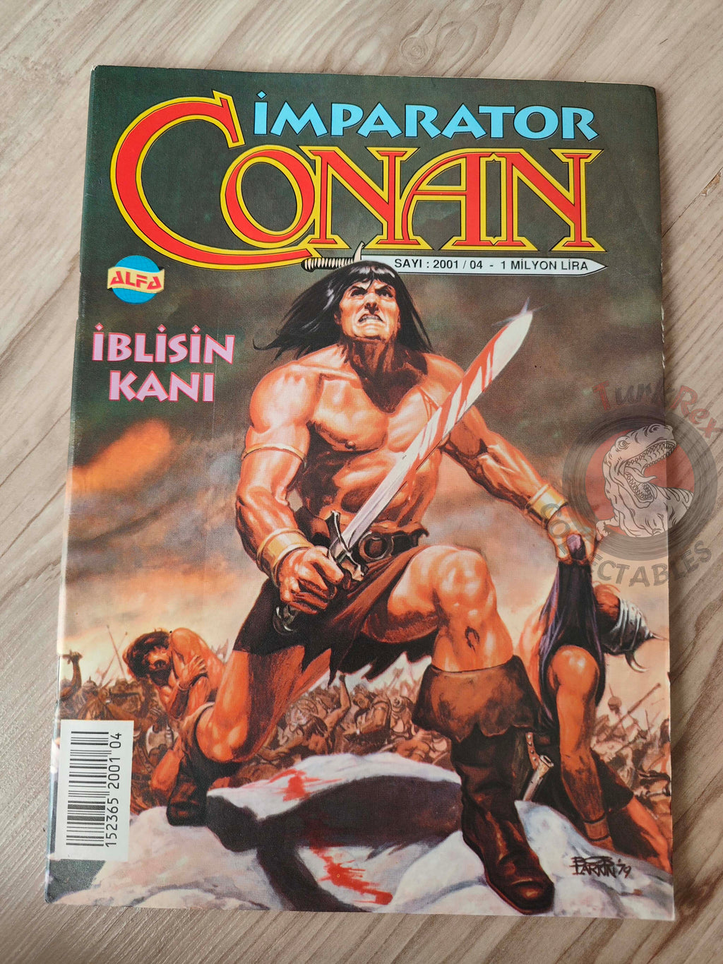 Imparator Conan #4 Conan the King #41 #42 Turkish Comic Turkey