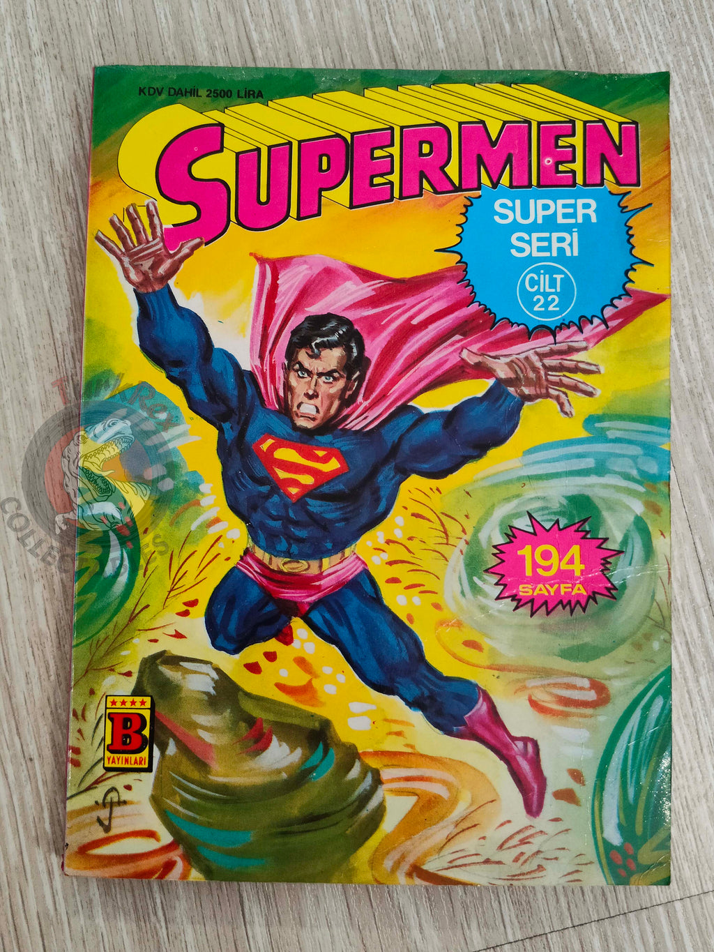 Superman Vol #22 1991 Turkish Comic Turkey Supergirl Batman Action Comics