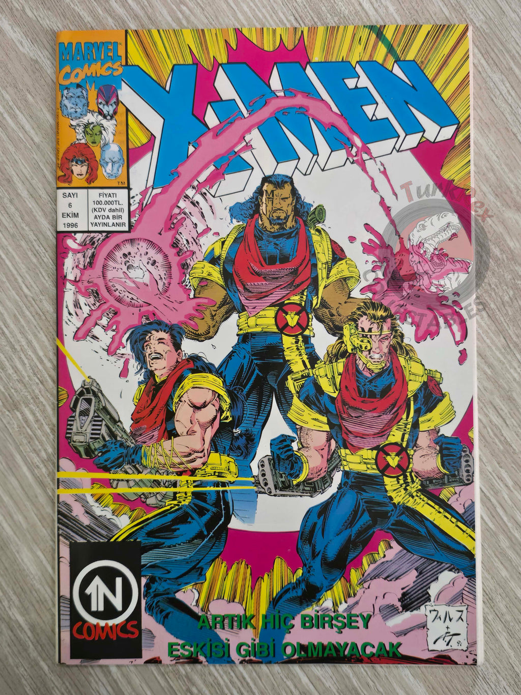 X-Men #6 1996 Turkish Comic Turkey Uncanny X-Men #283 #284