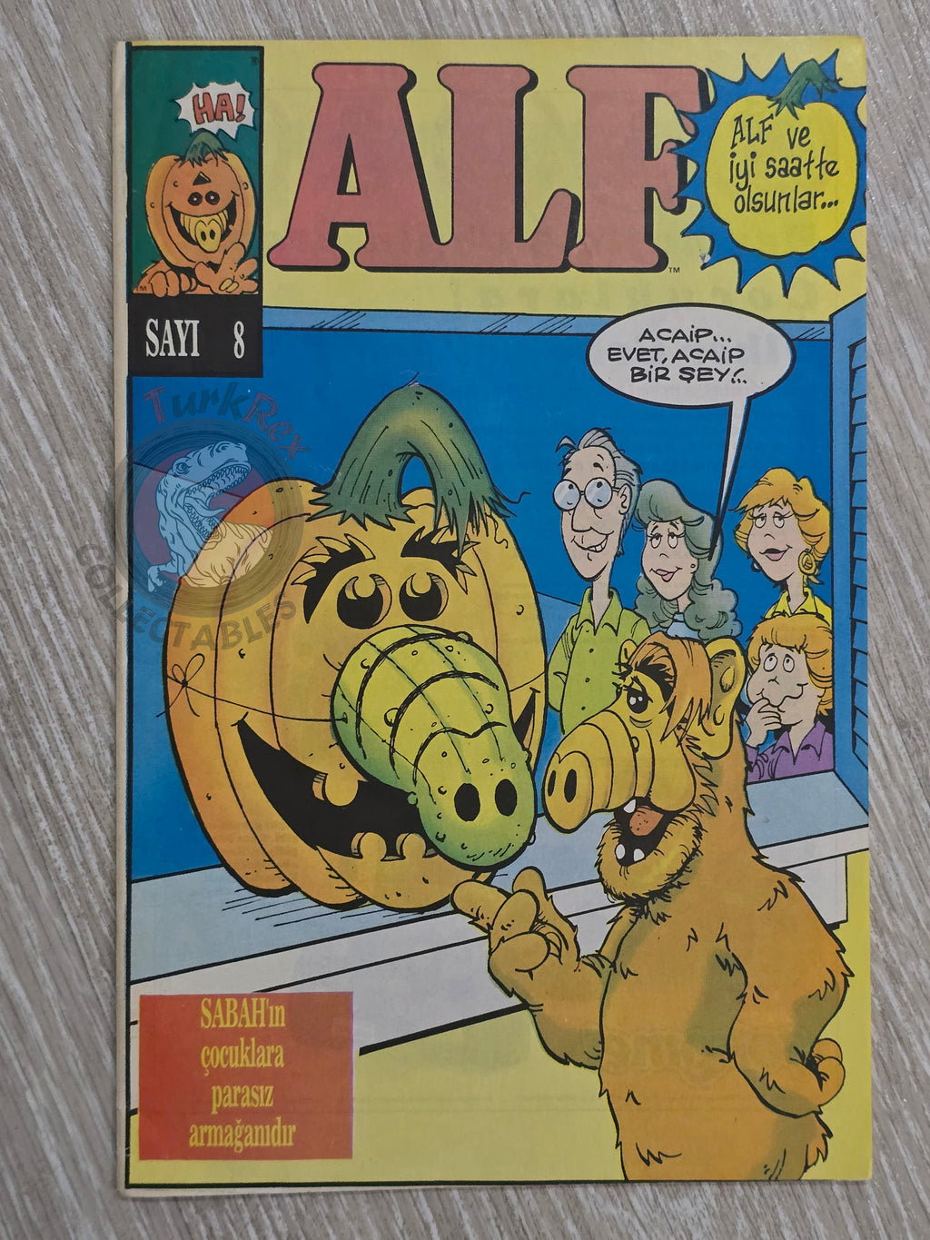 ALF #8 90s Turkish Comic Turkey Marvel Cover #11