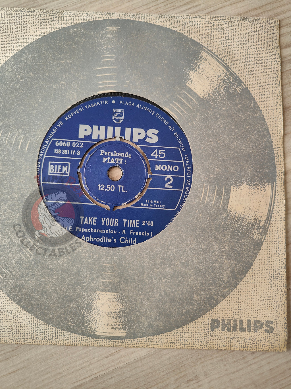 Aphrodite's Child – Annabella 7" Turkish Pressing Vinyl Turkey Edition