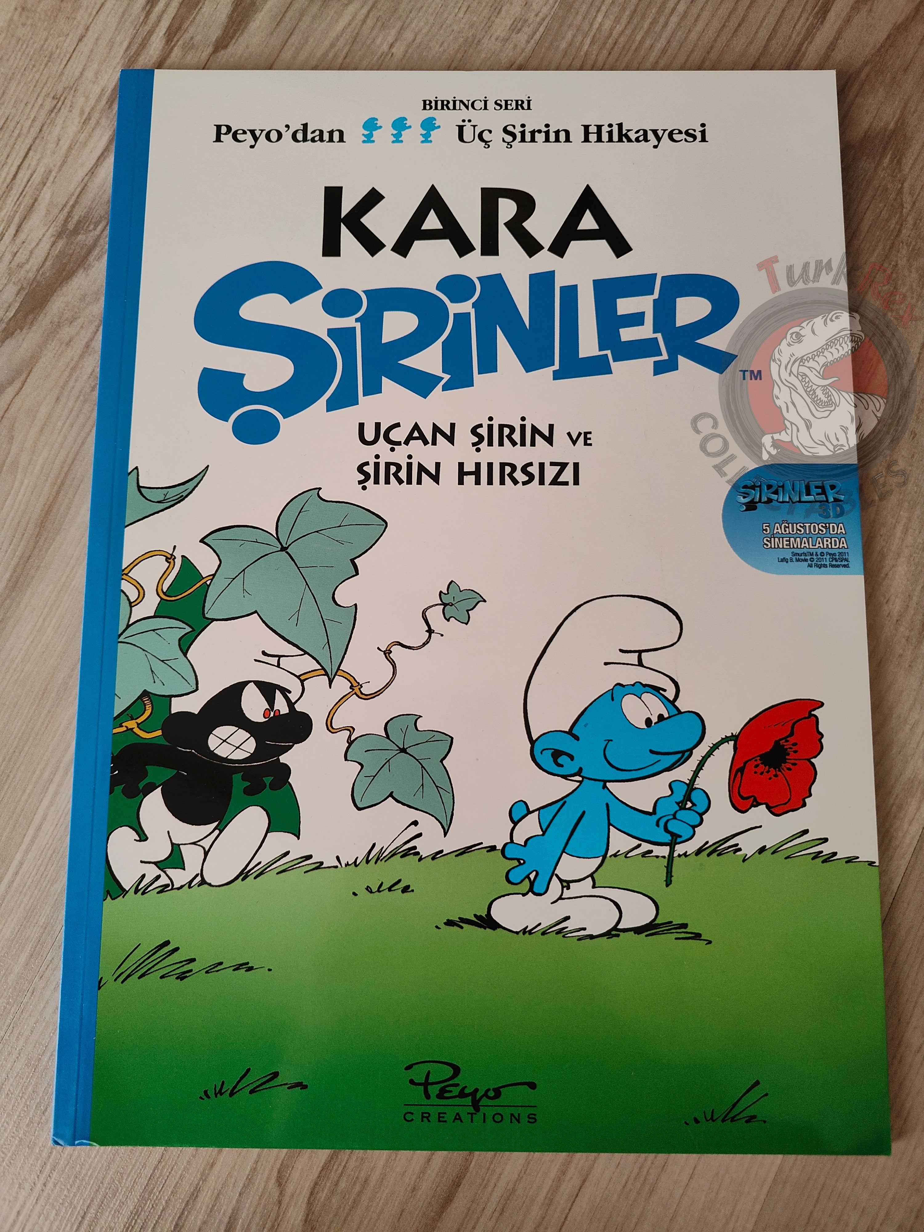 The Smurfs #1 The Black Smurfs 2011 Turkish Comic Turkey Schtroumpf