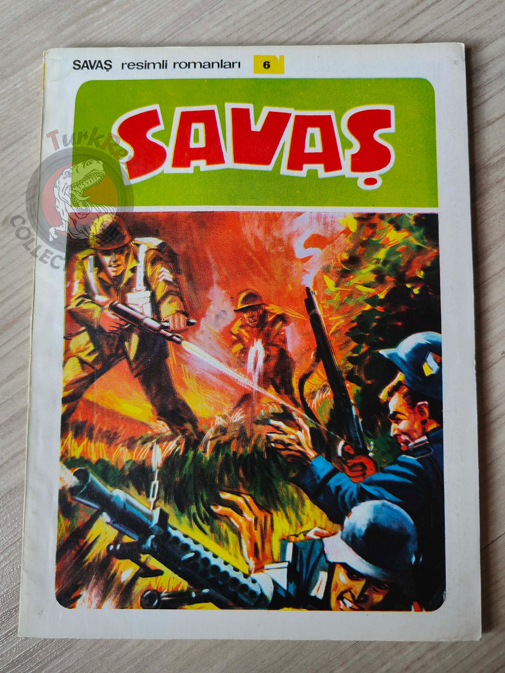 War Picture Library #6 1981 Turkish Comic Turkey WW2 stories