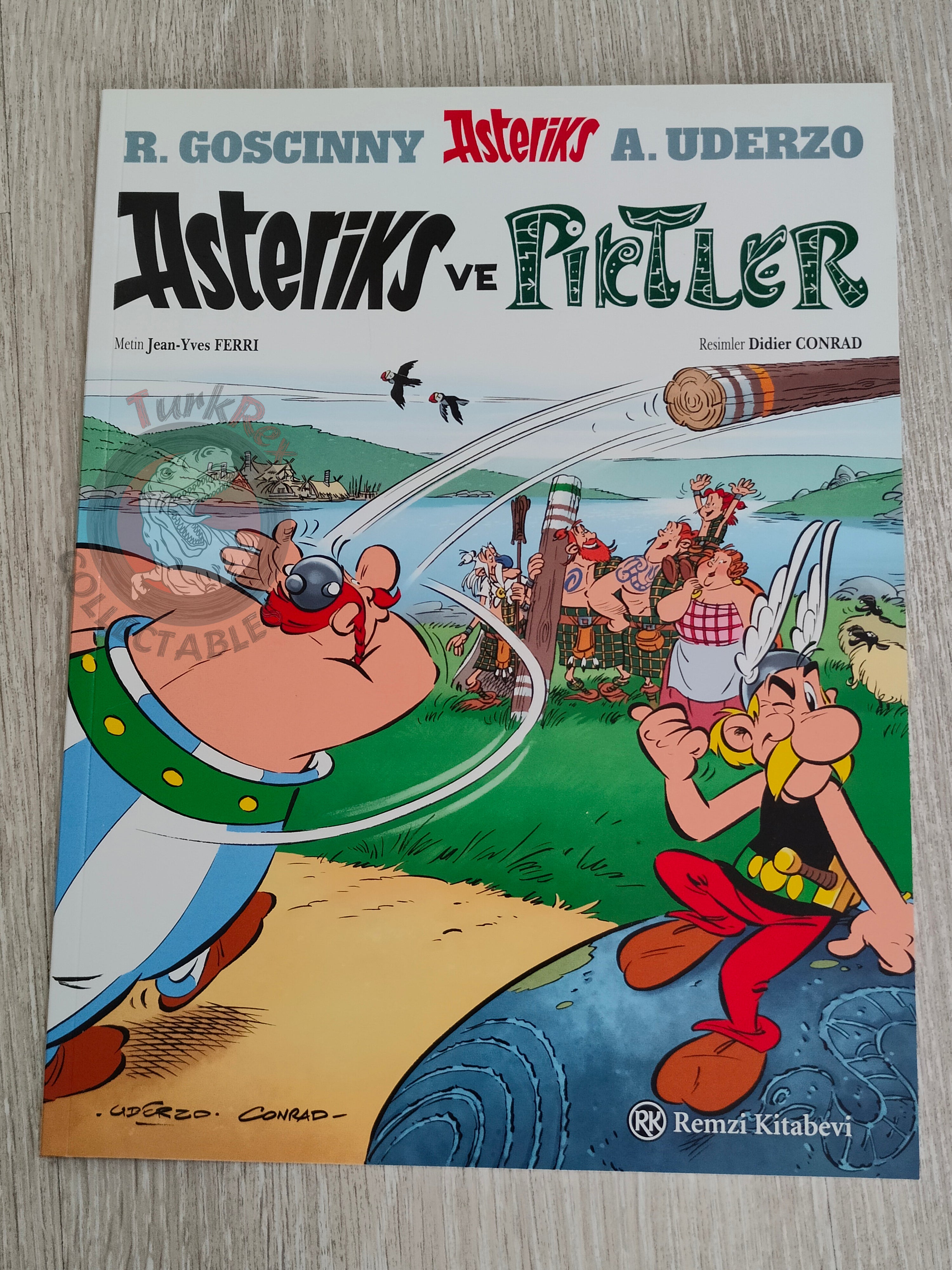 Asterix – Asterix and the Picts 2014 1st Edition Turkish Edition Comic Turkey