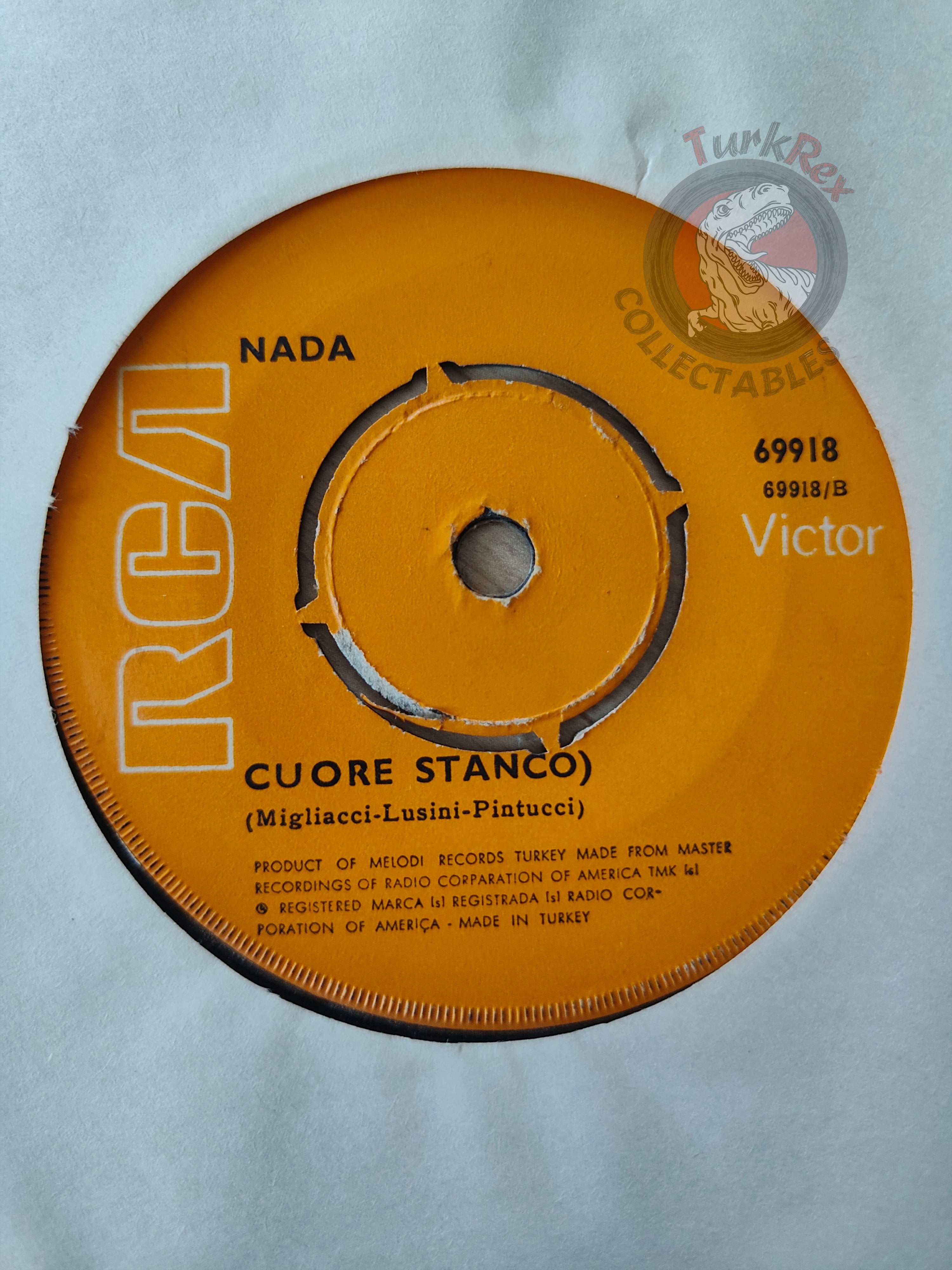 Nada  – Biancaneve 7" Turkish Pressing Vinyl Turkey Edition