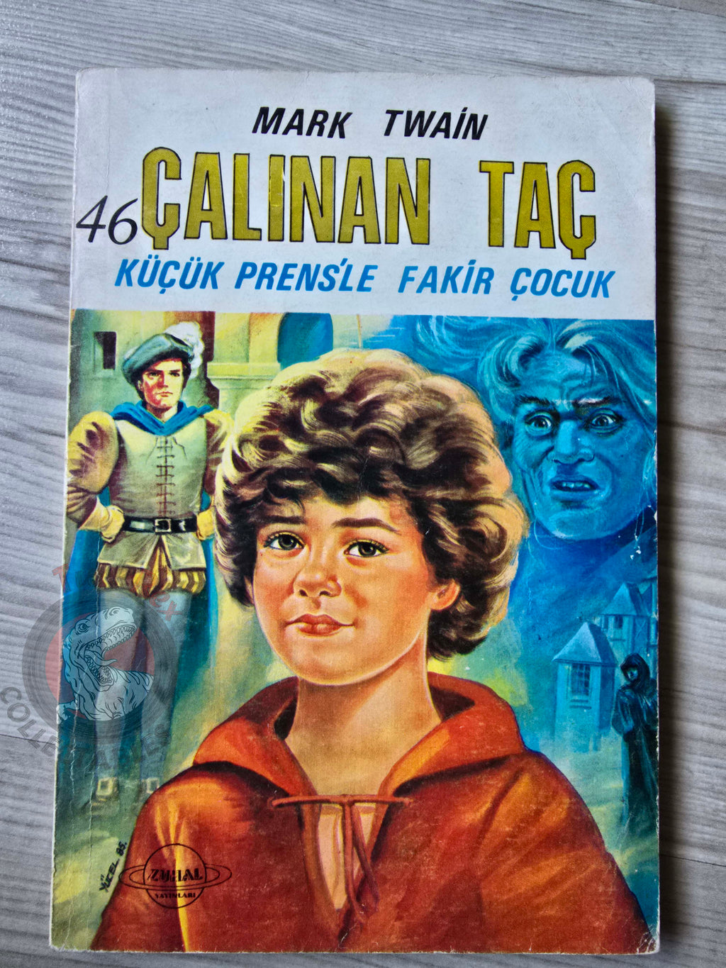Mark Twain – The Prince and the Pauper 1985 Turkish Book Turkey Illustrated