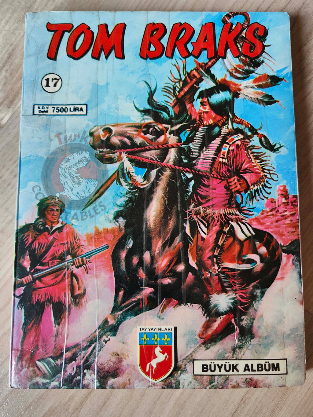 Tom Braks #17 Alan Mistero Ombrax Turkish Comic Turkey EsseGesse