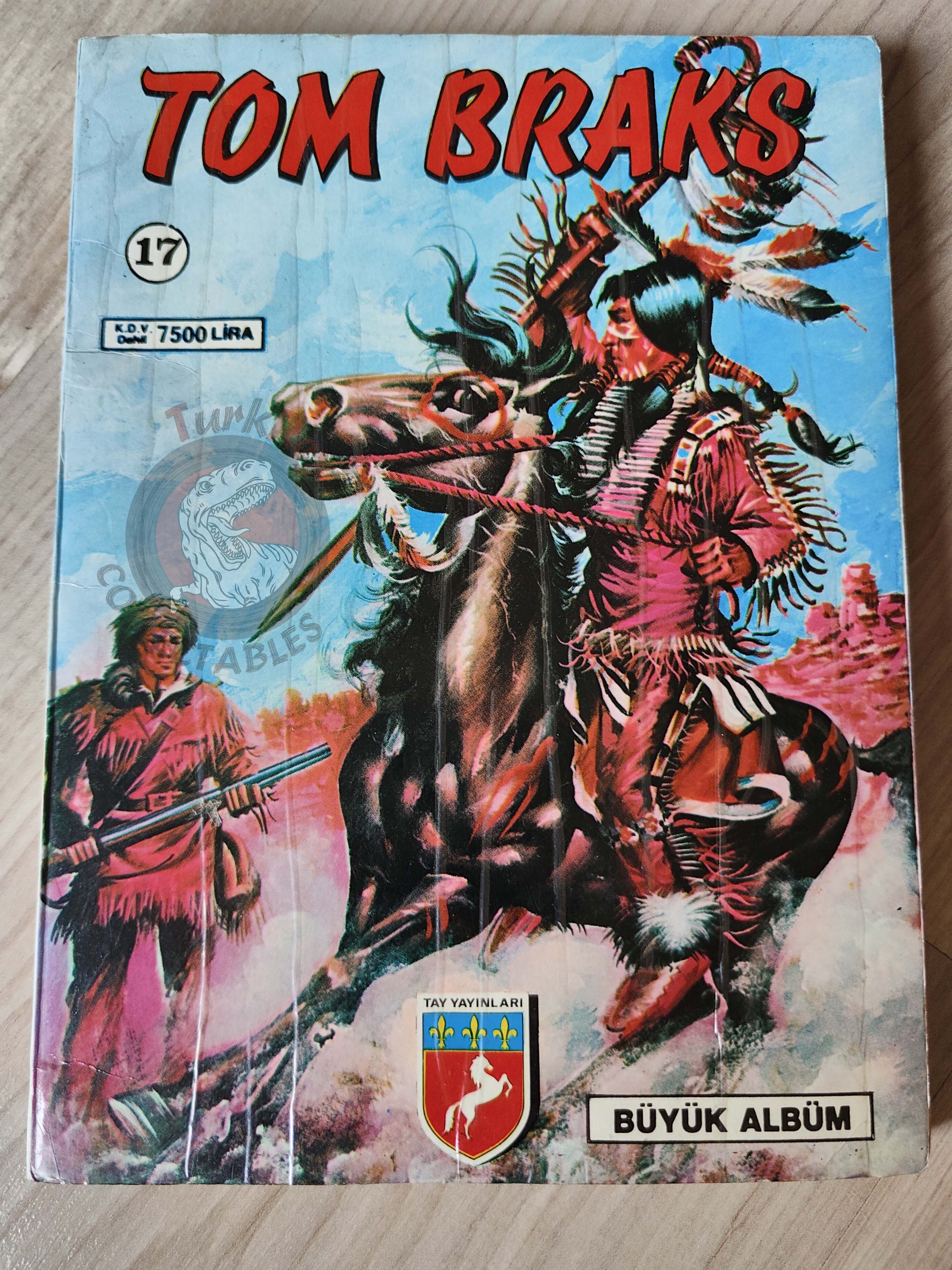 Tom Braks #17 Alan Mistero Ombrax Turkish Comic Turkey EsseGesse