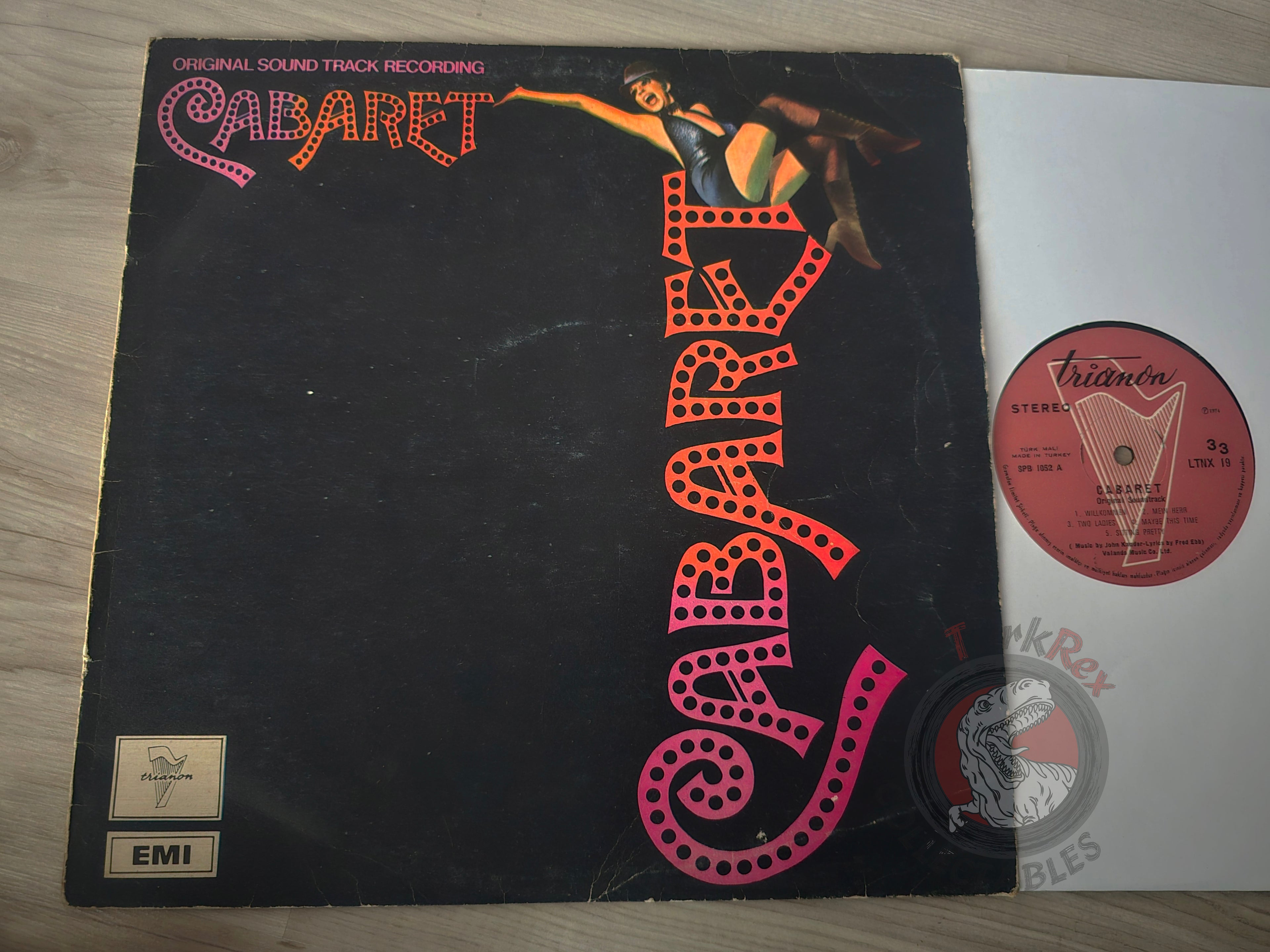Various – Cabaret (Original Soundtrack Recording) Turkish Pressing Vinyl Turkey Edition