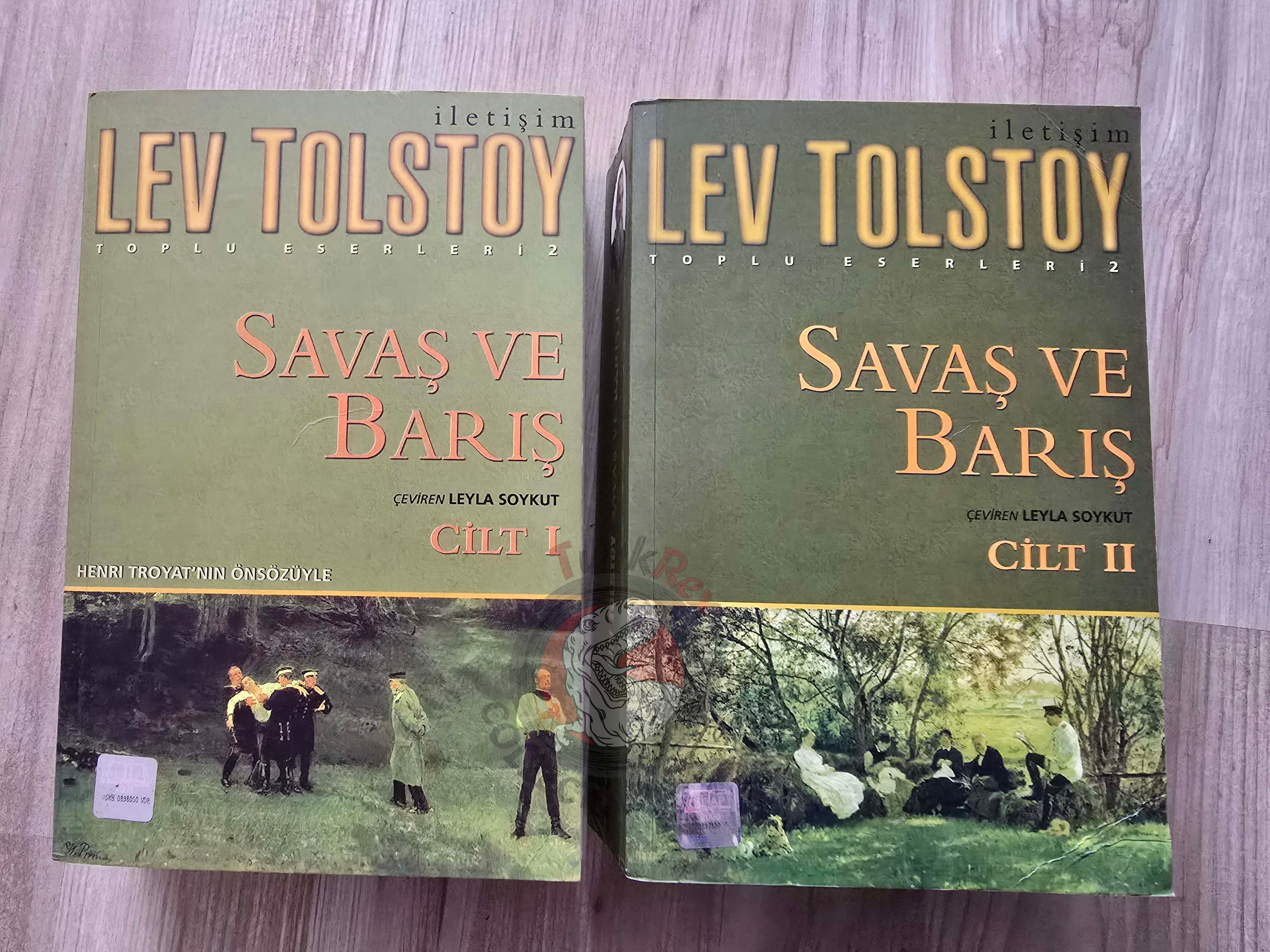 Leo Tolstoy –  War and Peace 2007 Turkish Book Turkey