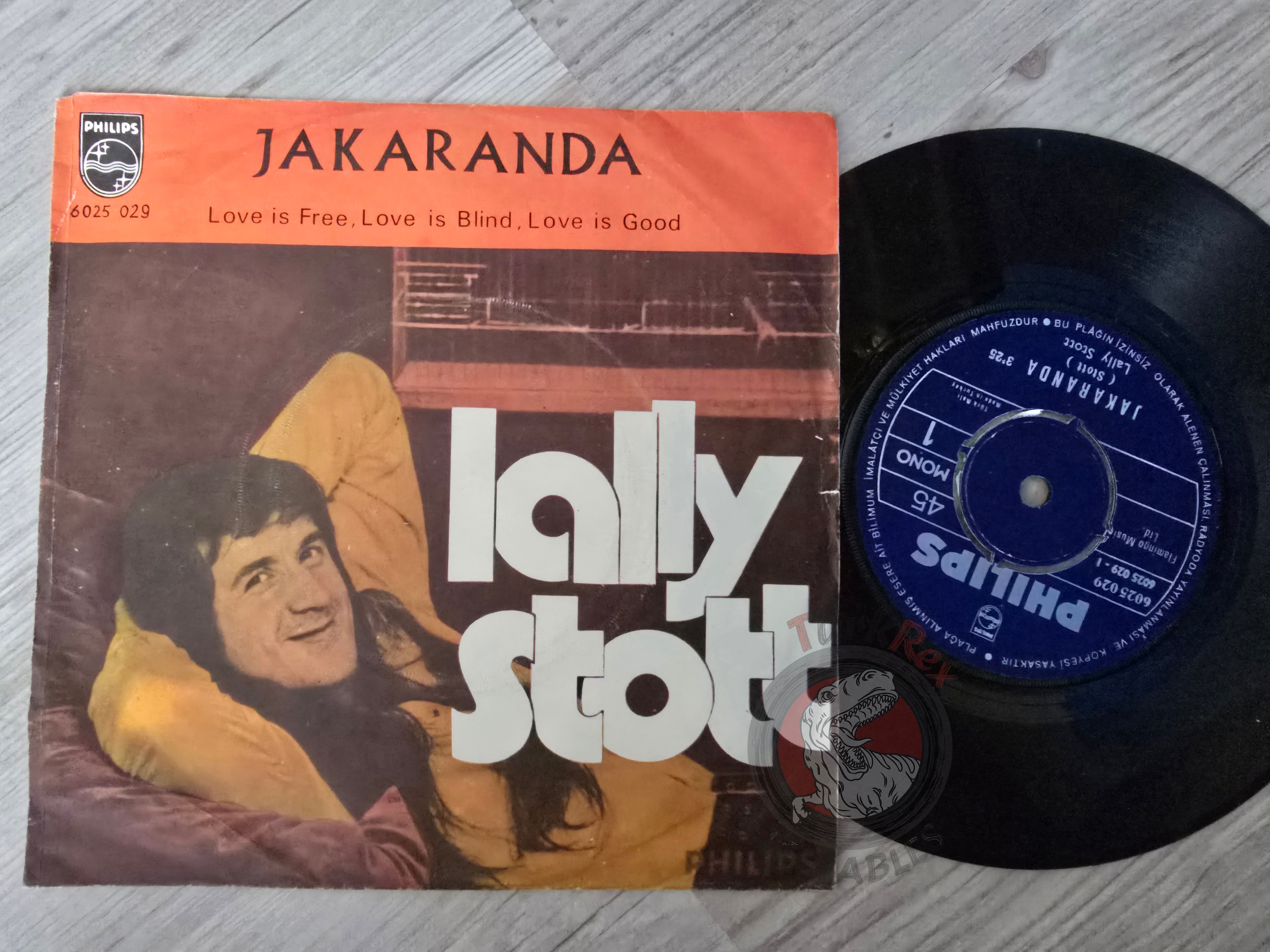 Lally Stott – Jakaranda 7" Turkish Pressing Vinyl Turkey Edition
