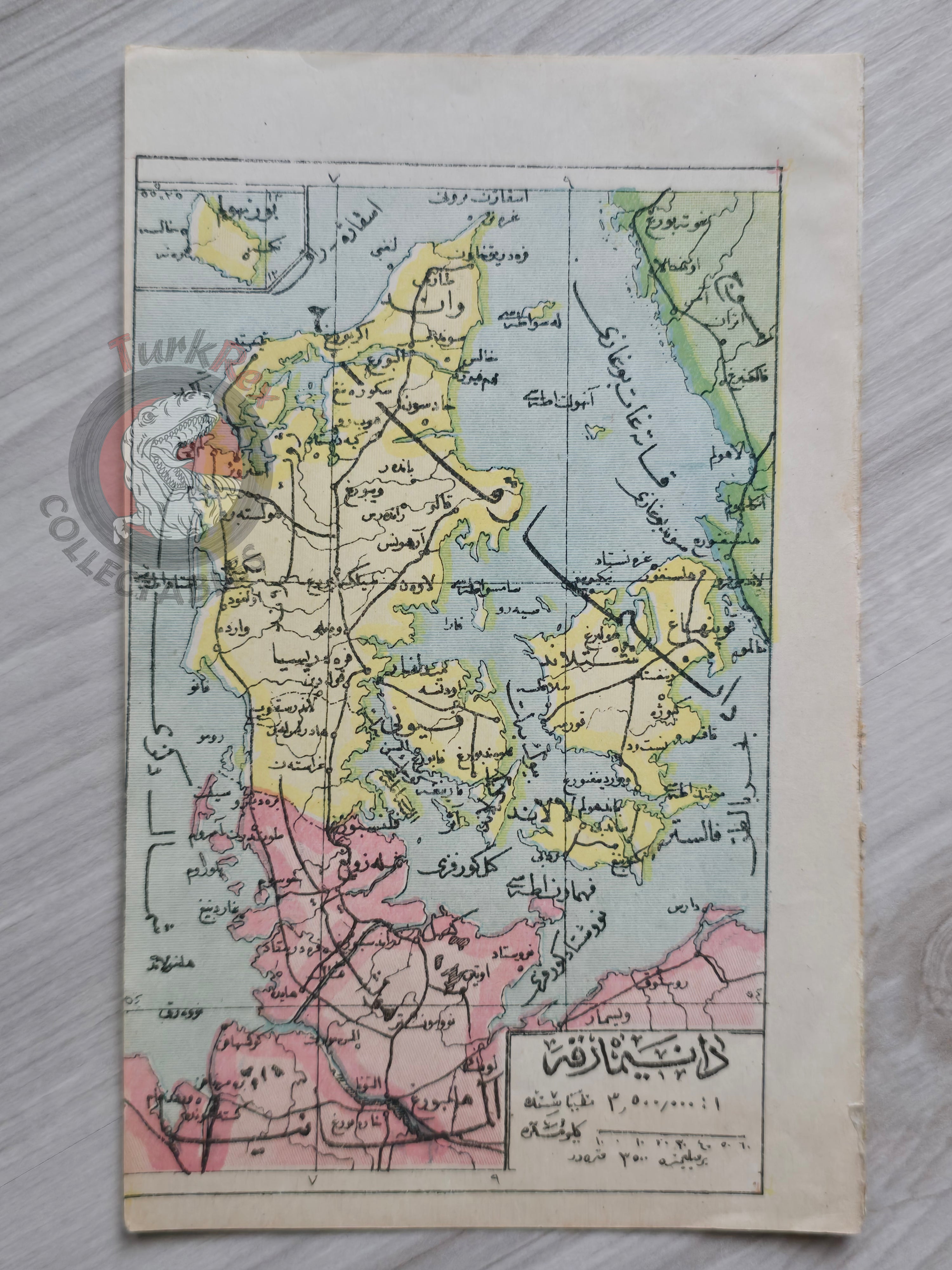 Denmark Ottoman Map German Empire Europe