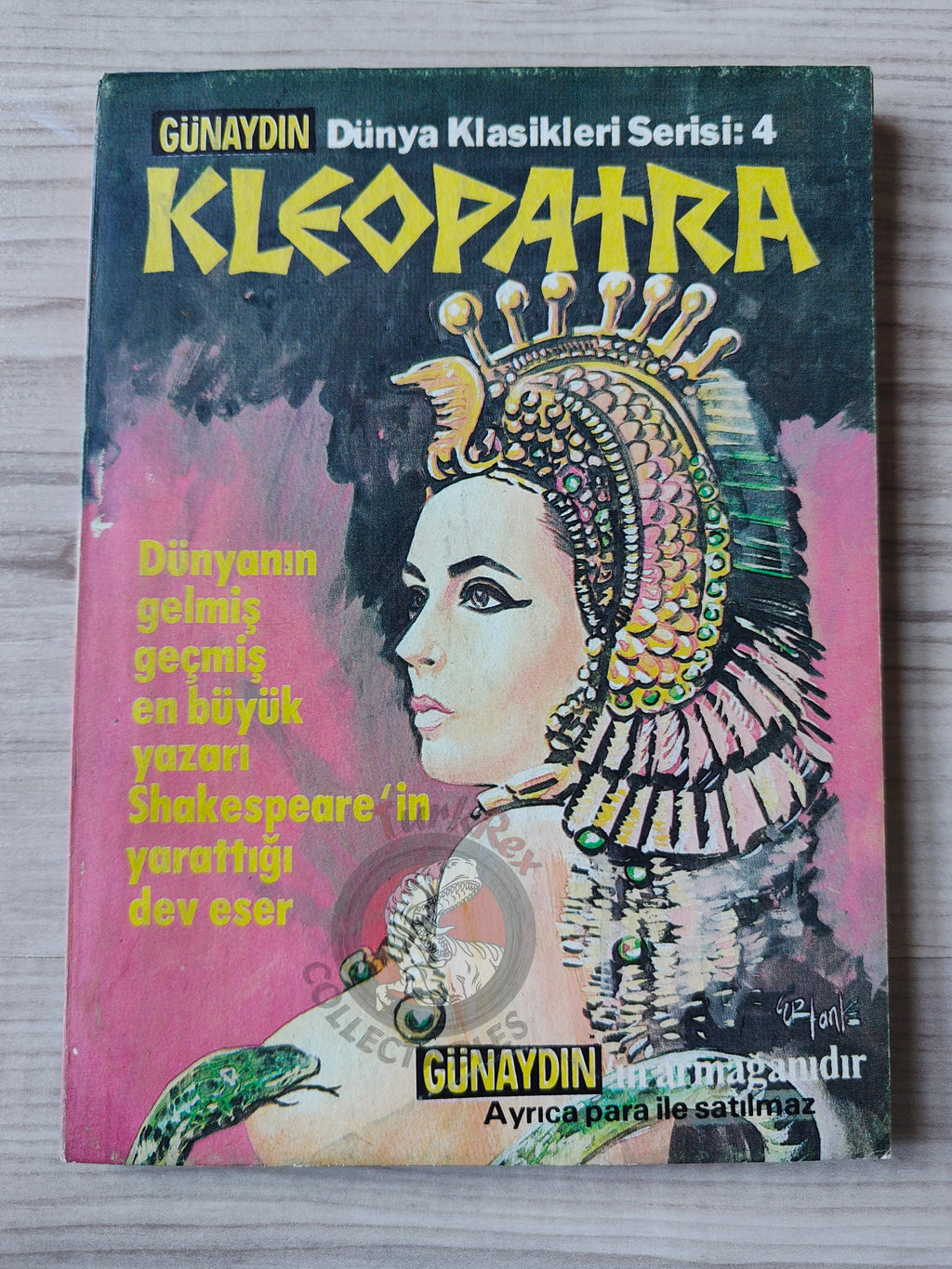 Cleopatra  – William Shakespeare Turkish Comic Turkey Classics Illustrated