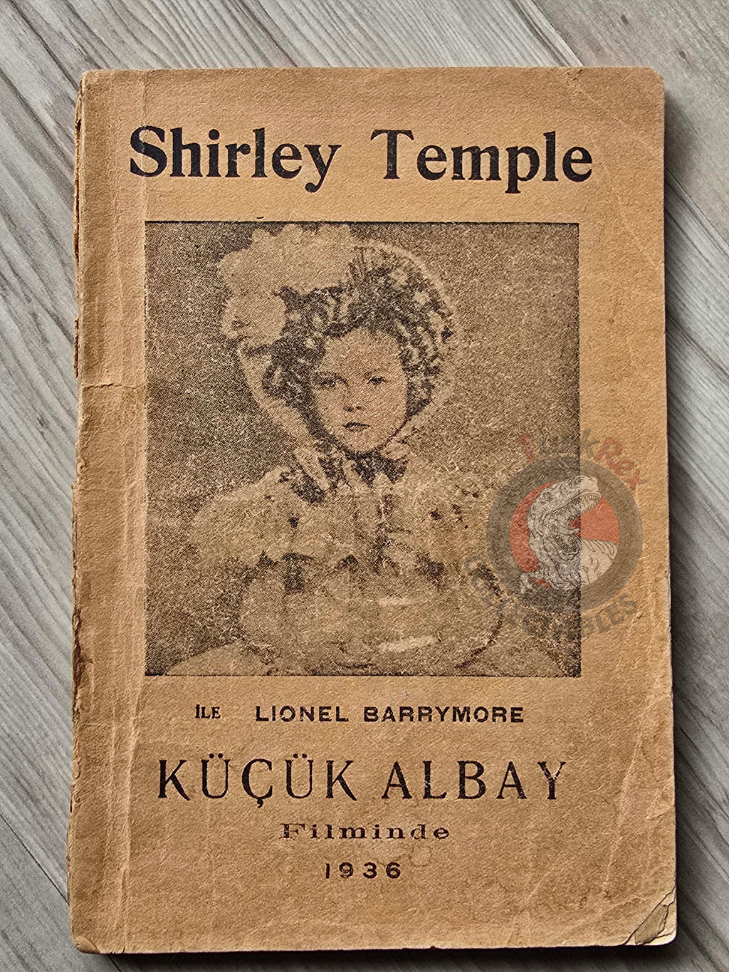 Annie Fellows Johnston – Shirley Temple The Little Colonel 1936 1st Turkish Book Turkey