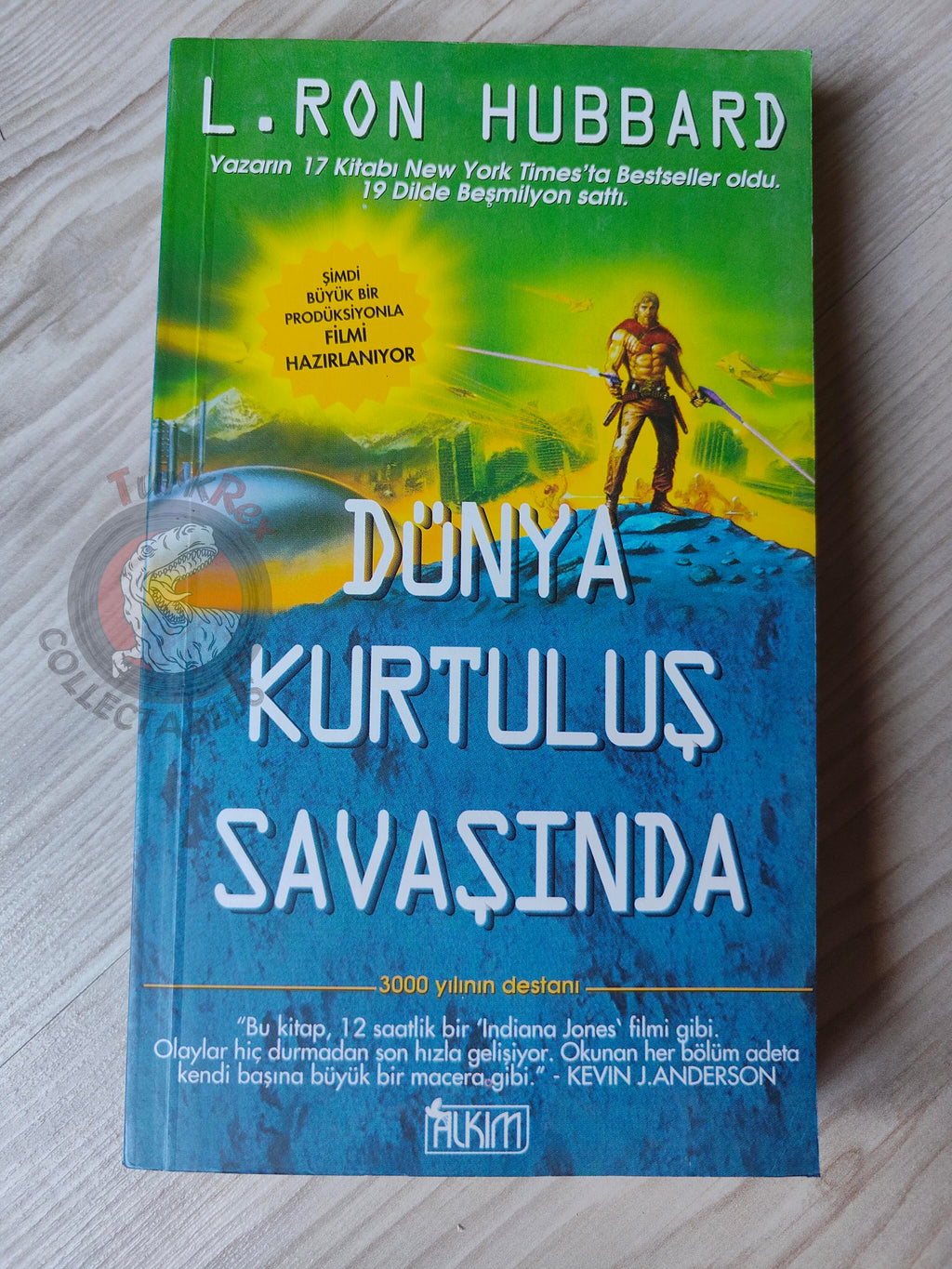 L. Ron Hubbard – Battlefield Earth 1999 1st Turkish Book Turkey