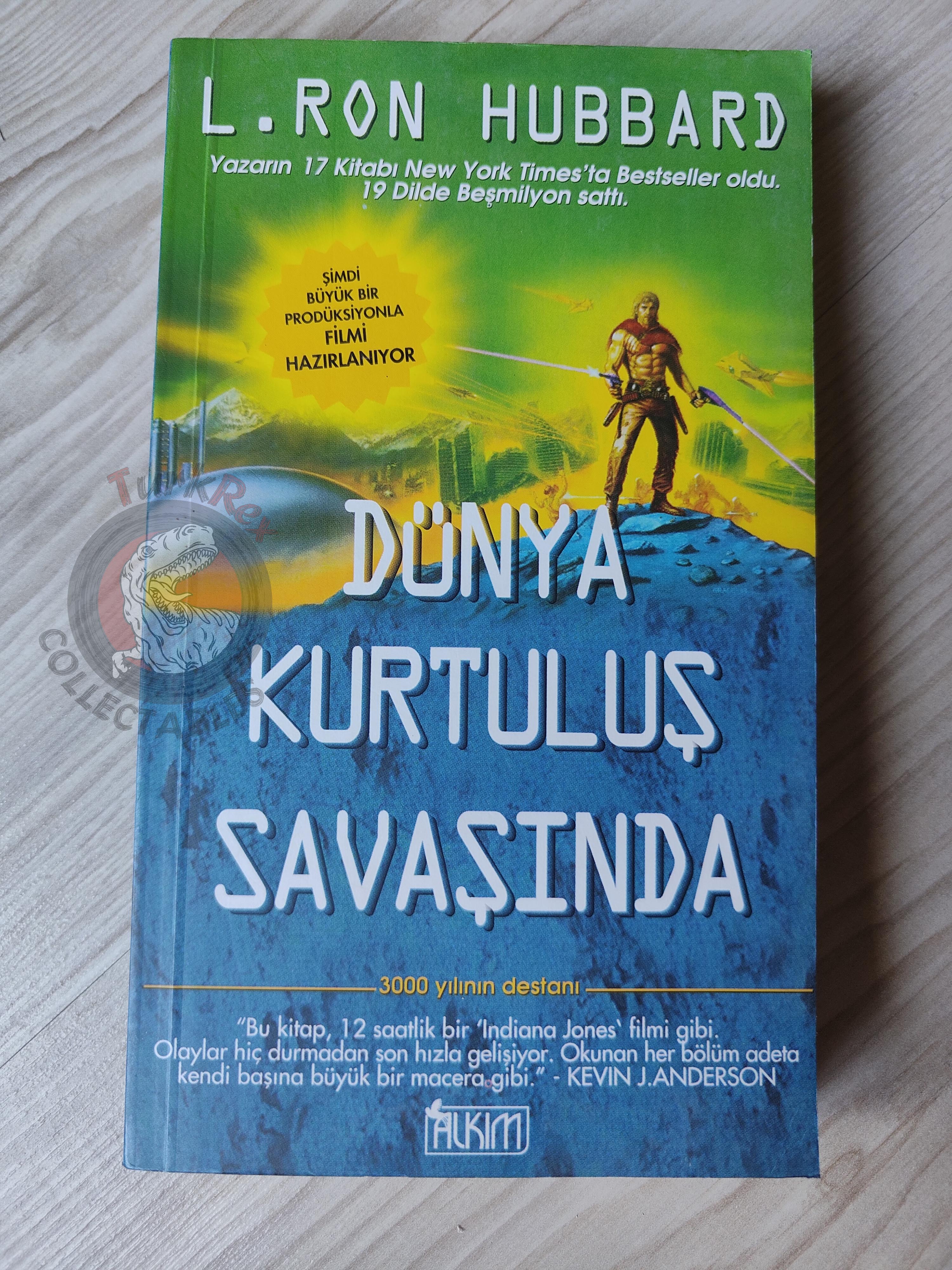 L. Ron Hubbard – Battlefield Earth 1999 1st Turkish Book Turkey