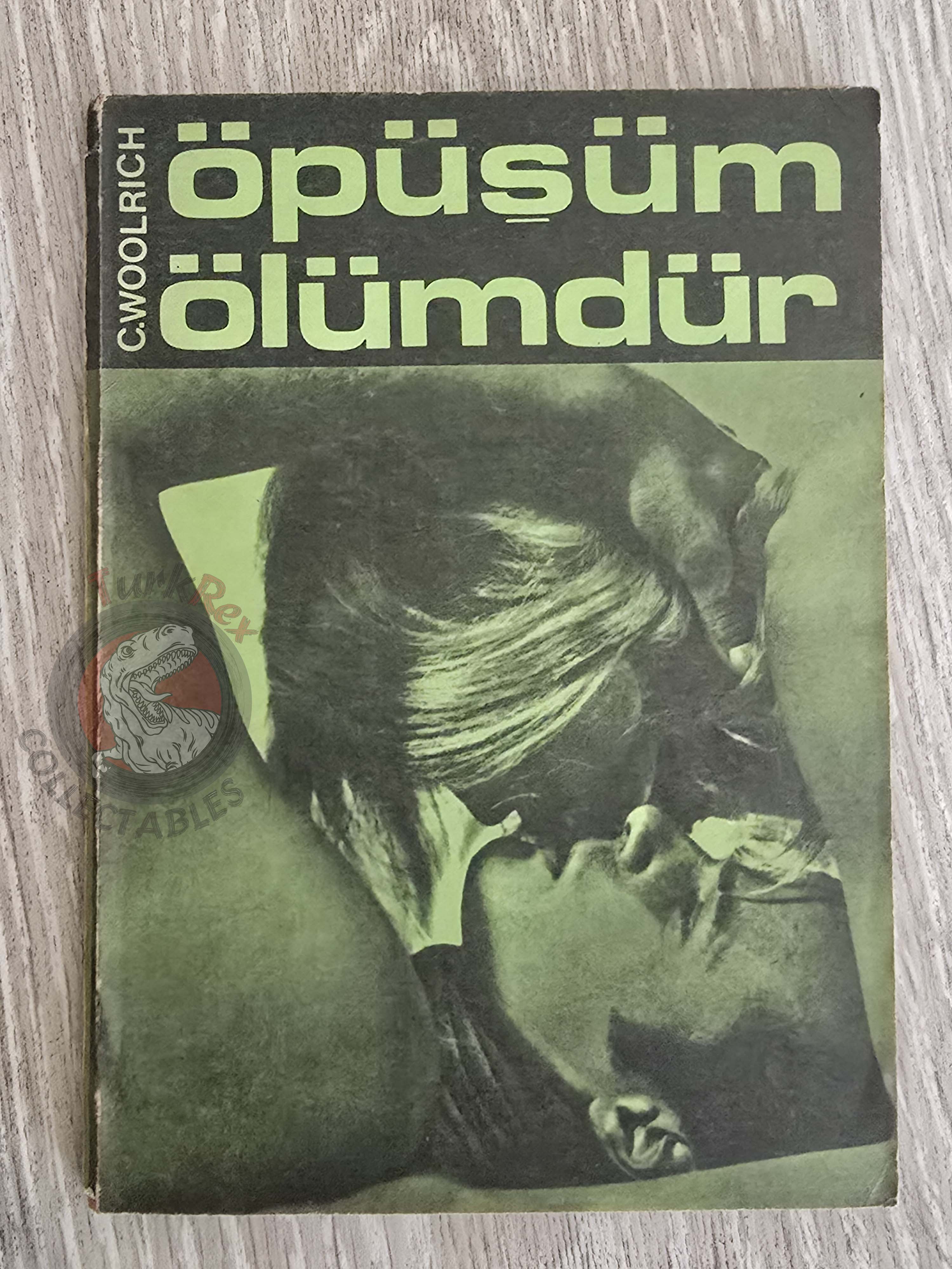 Cornell Woolrich – Black Alibi 1975 Turkish Book Turkey William Irish