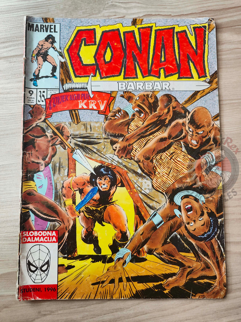 Conan Barbar #35 Crotian Comic Crotia Conan the Barbarian #102