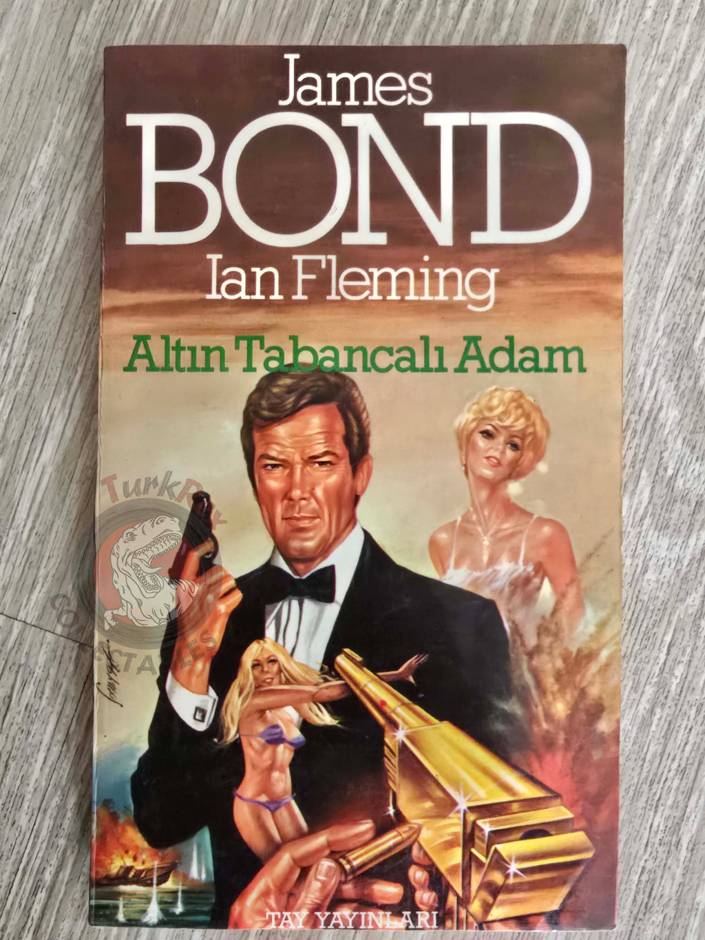 James Bond - The Man With The Golden Gun 1990 Turkish Book Turkey Ian Fleming