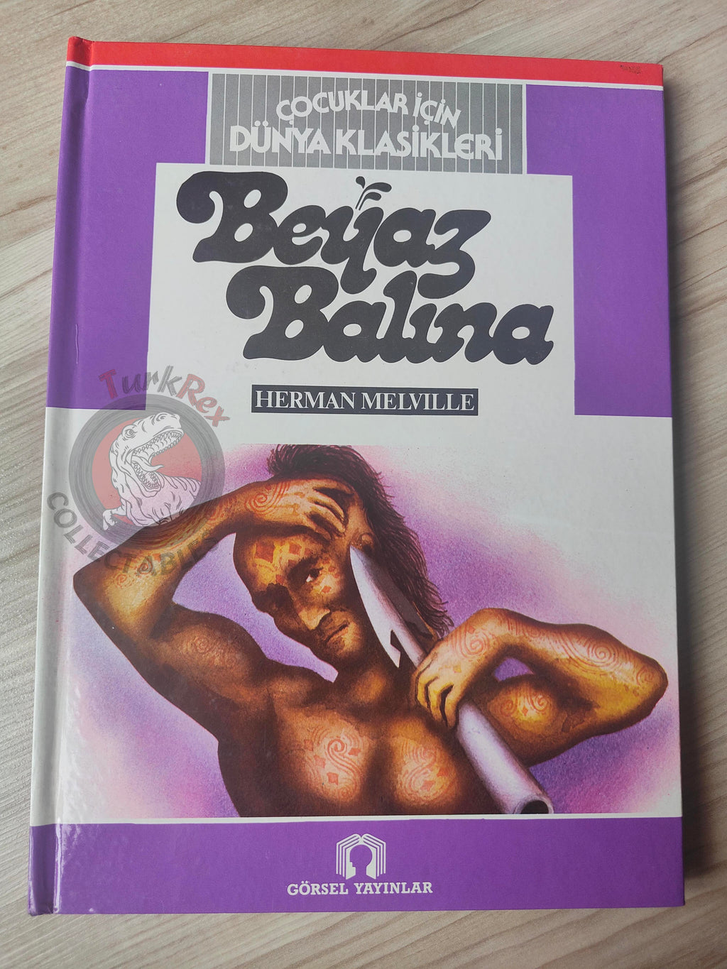 Herman Melville – Moby Dick 1983 HC Turkish Book Turkey Illustrated