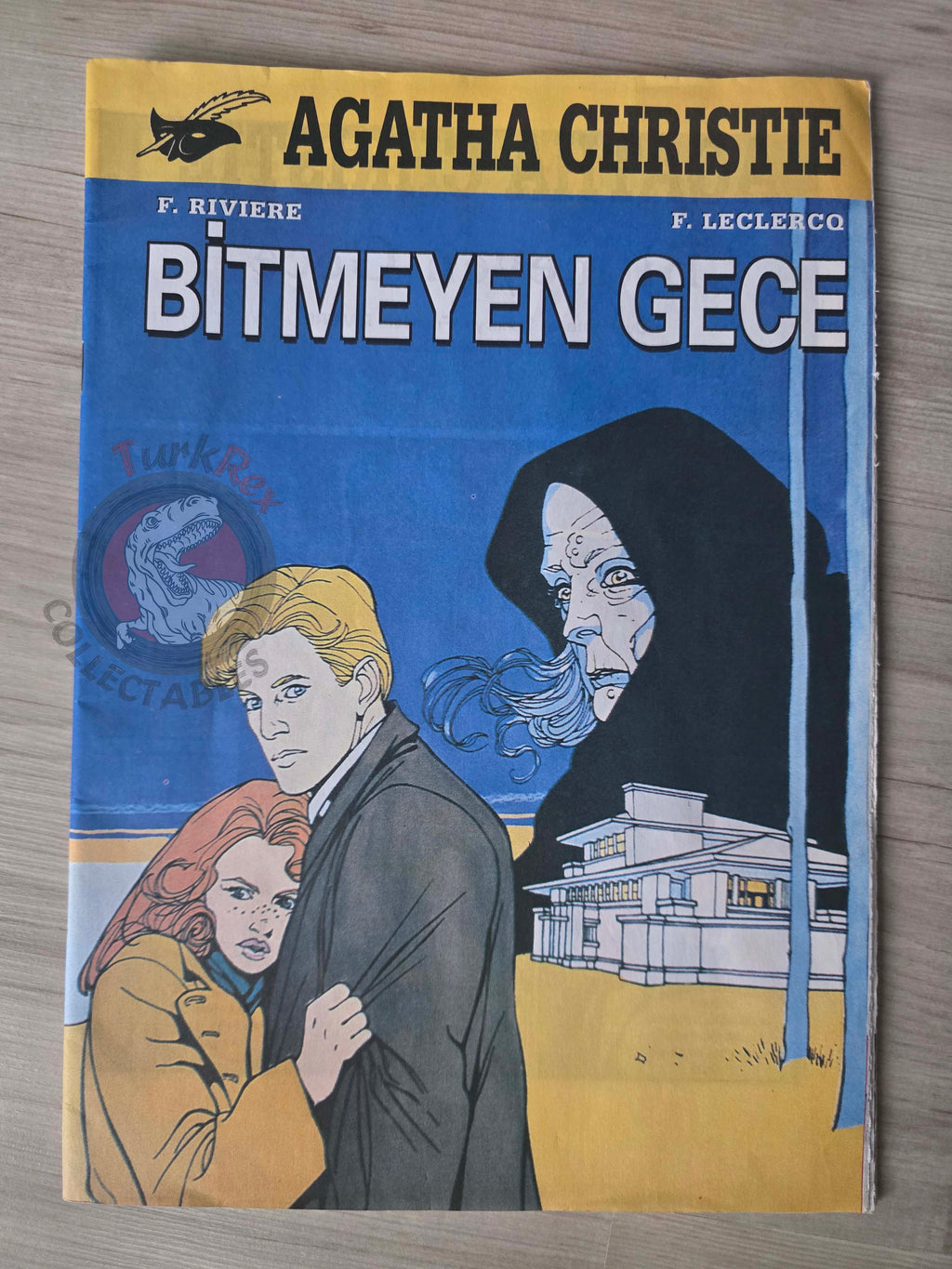 Agatha Christie -  Endless Night 1997 Turkish Comic Turkey François Rivière