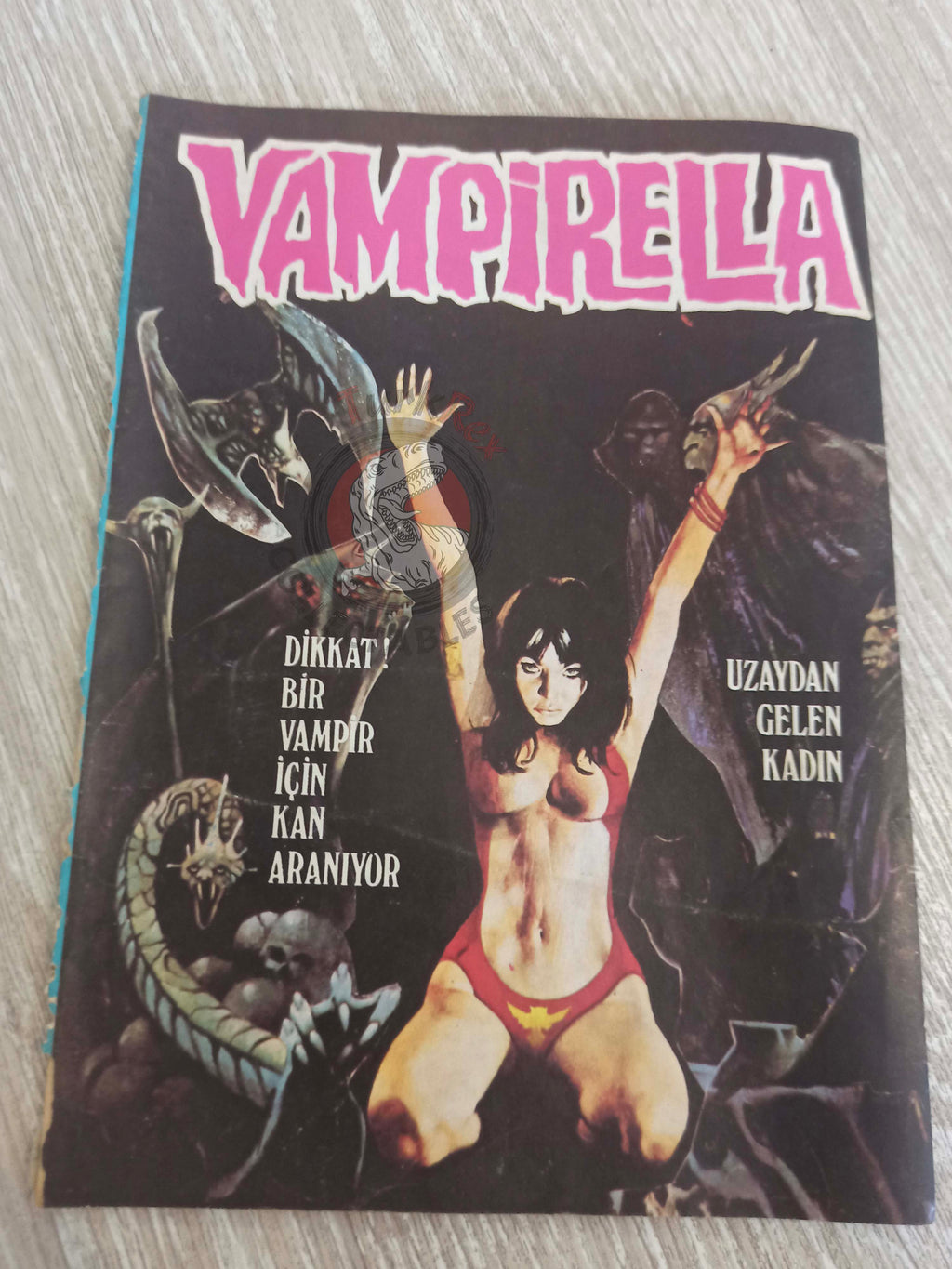 Vampirella #2 1976 Turkish Comic Turkey Warren Publishing cover #12 Dracula