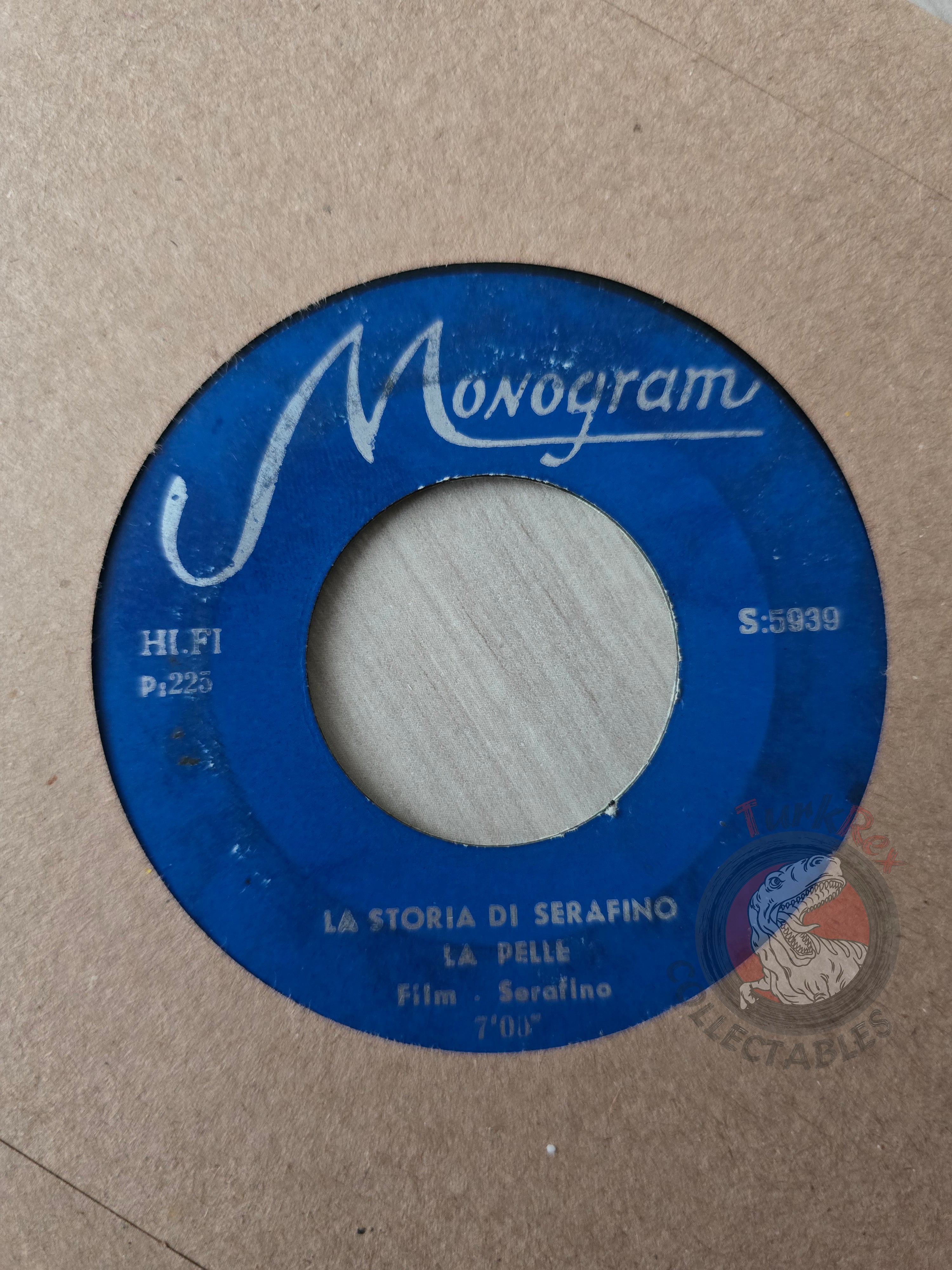 Adriano Celentano – La Storia Di Serafino 7" Iran Pressing Vinyl Iranian Edition