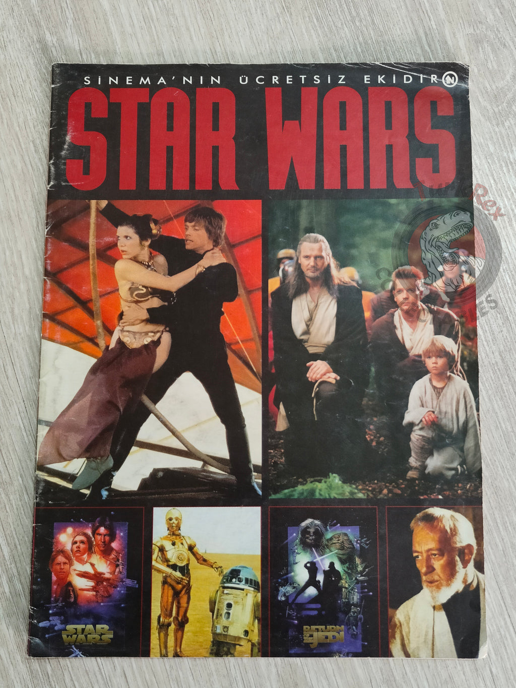 Star Wars – Episode I: The Phantom Menace 1999 Special Companion Book Turkish Turkey