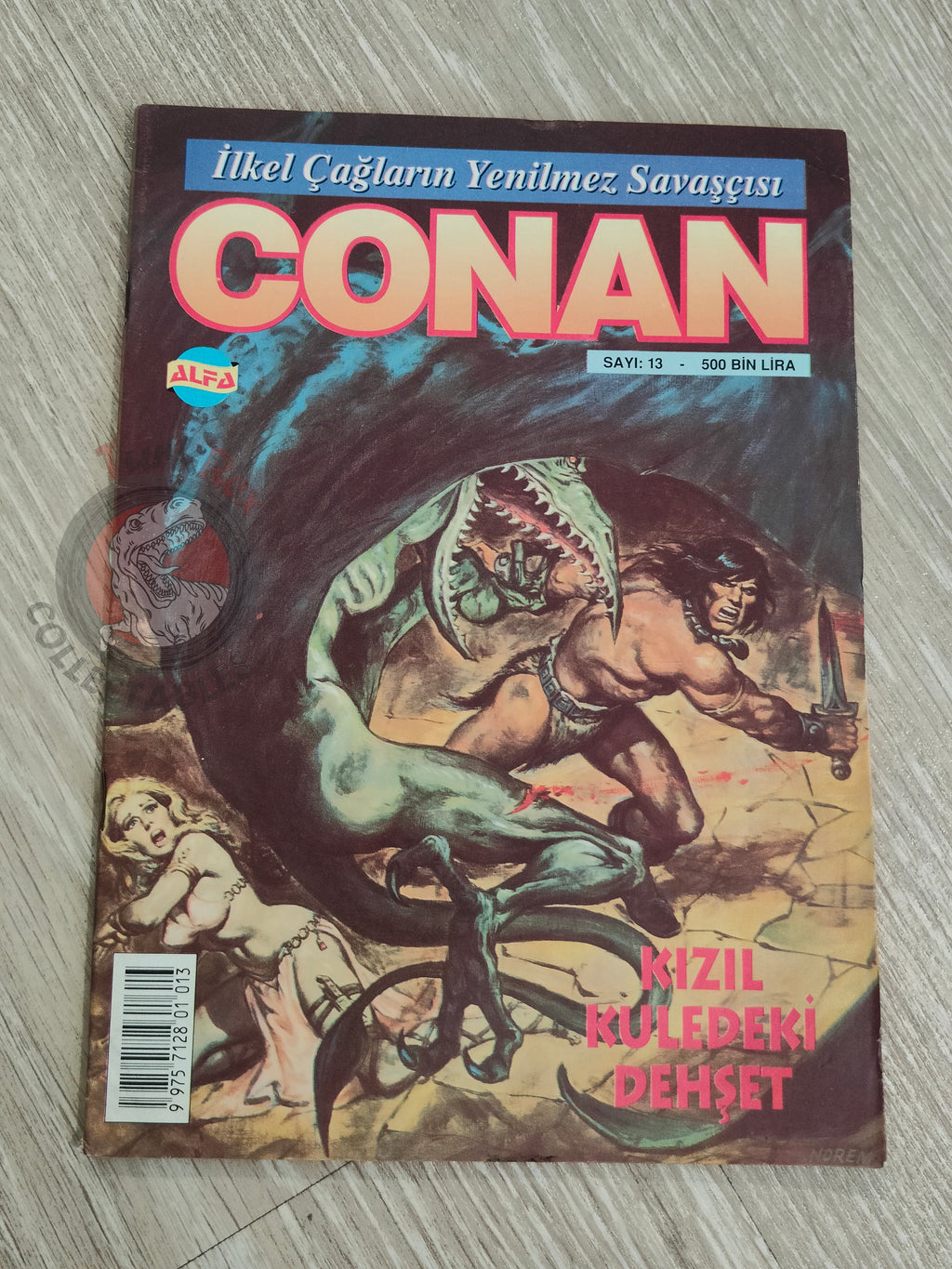 Conan #13 The Savage Sword of Conan #22 #23 Turkish Comic Turkey