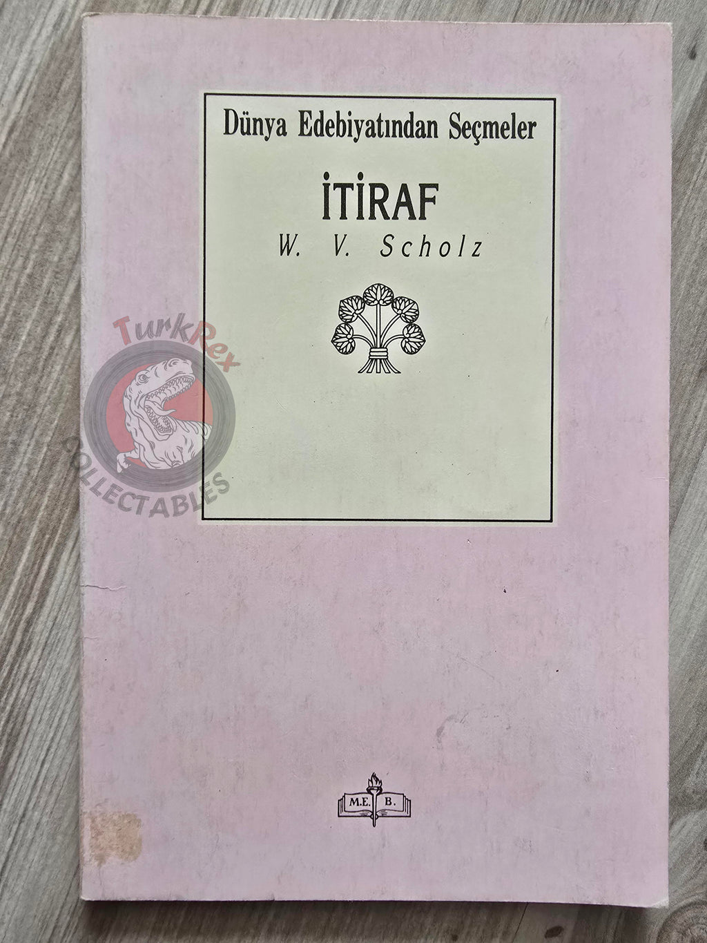 Wilhelm von Scholz – Die Beichte 1989 Turkish Book Turkey