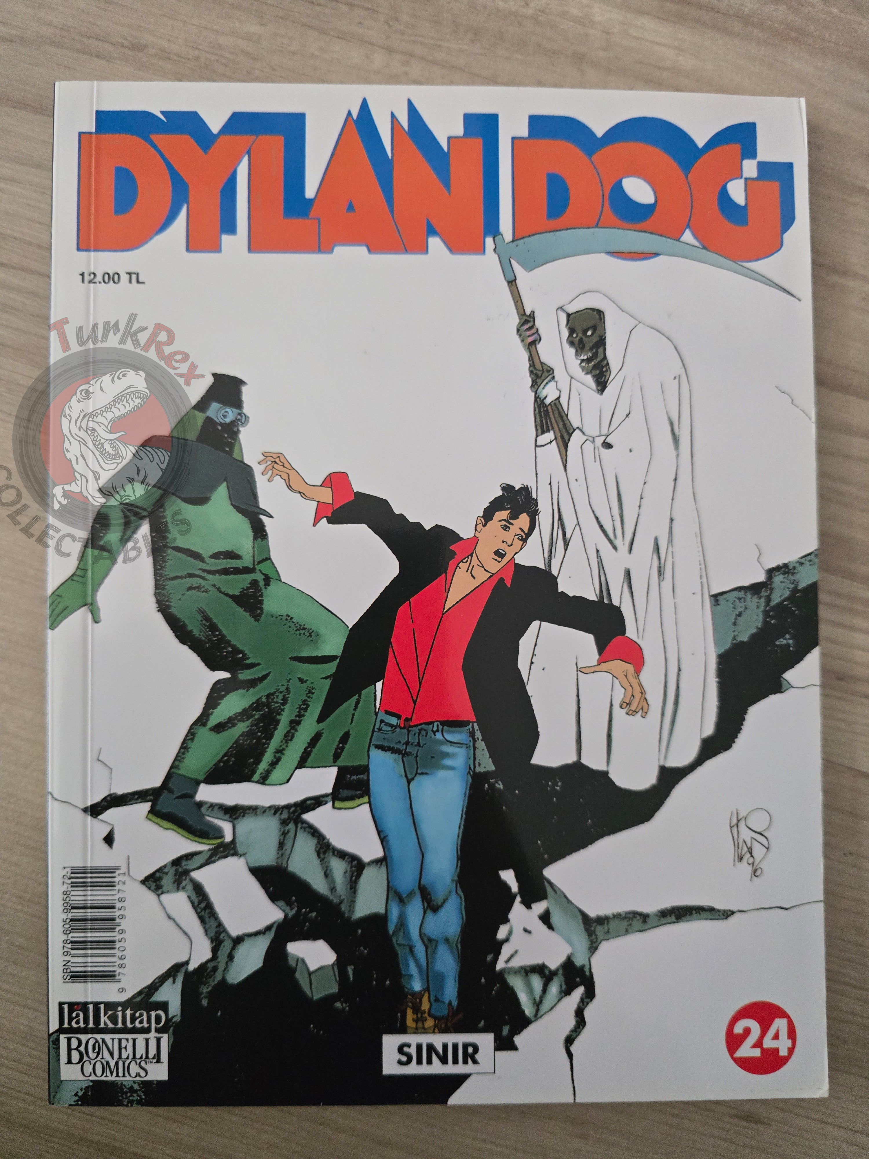 Dylan Dog #24 2017 Turkish Comic Turkey #122 Il confine