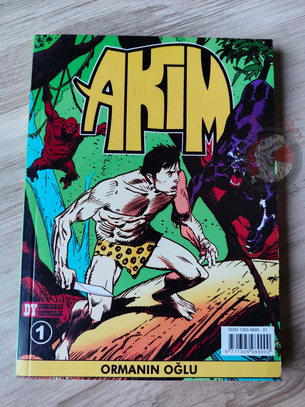 Akim #1 2005 Turkish Comic Turkey Il figlio della giungla Roberto Renzi