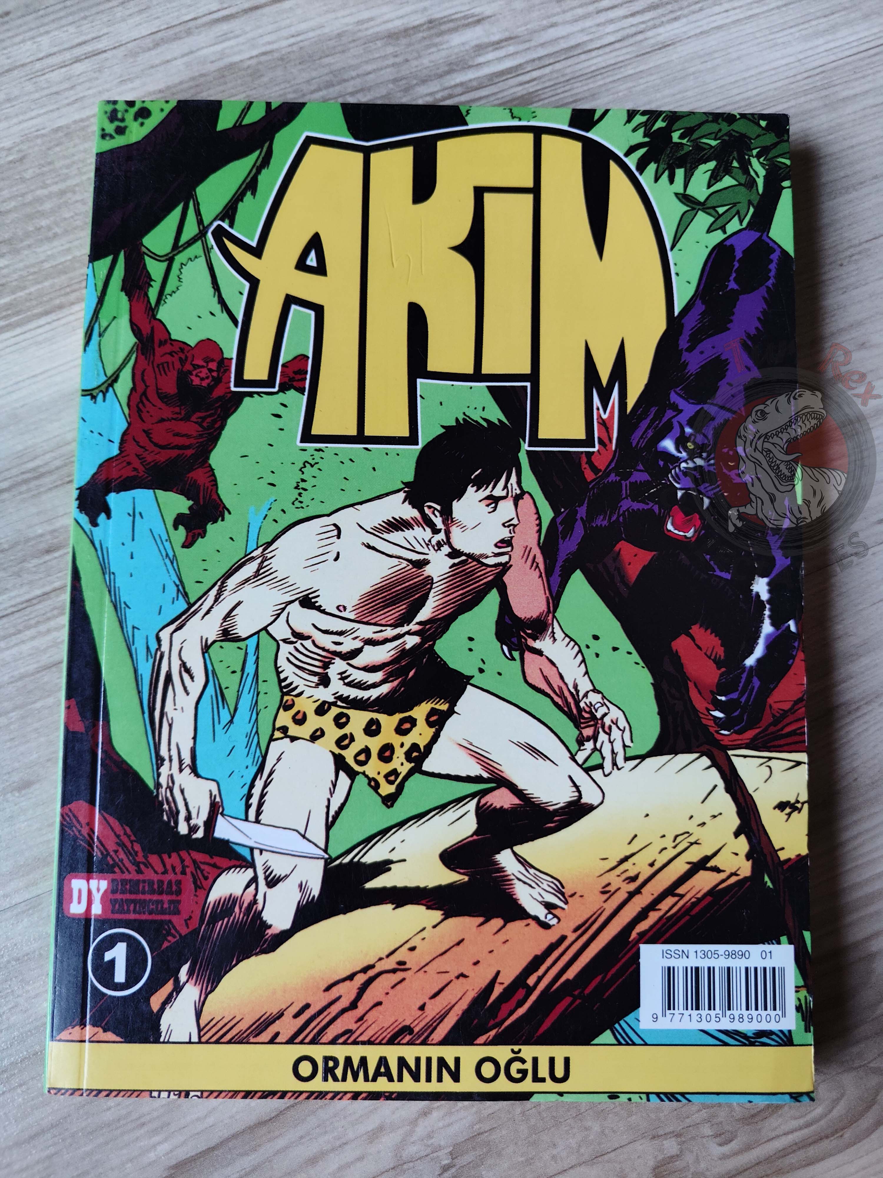 Akim #1 2005 Turkish Comic Turkey Il figlio della giungla Roberto Renzi