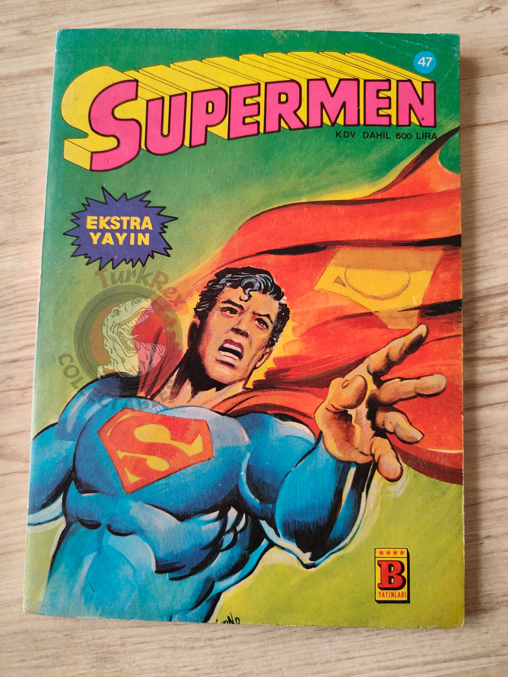 Superman #47 1987 Turkish Comic Turkey The Family #208 Action Comics #564 Batman Supergirl