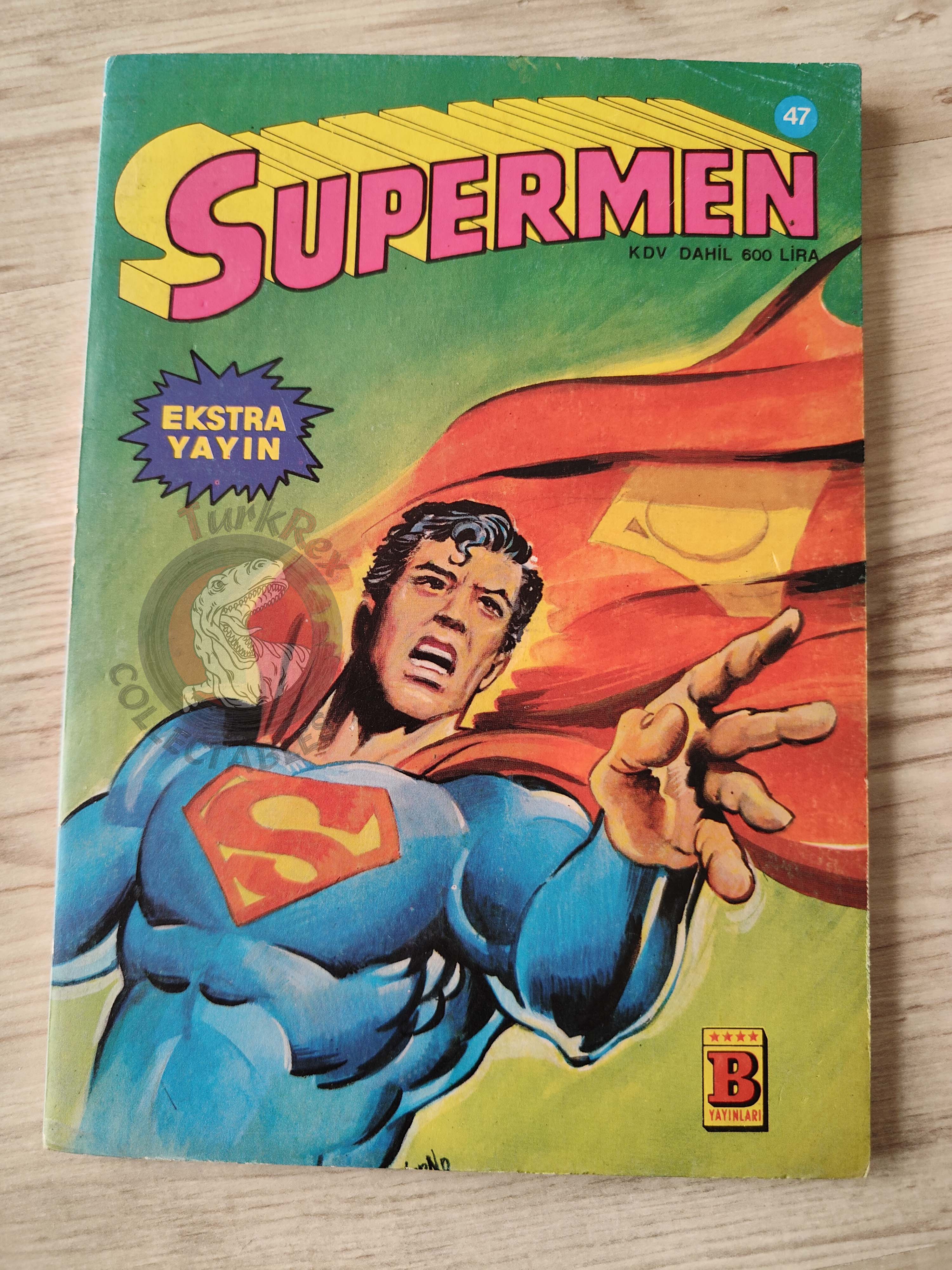Superman #47 1987 Turkish Comic Turkey The Family #208 Action Comics #564 Batman Supergirl