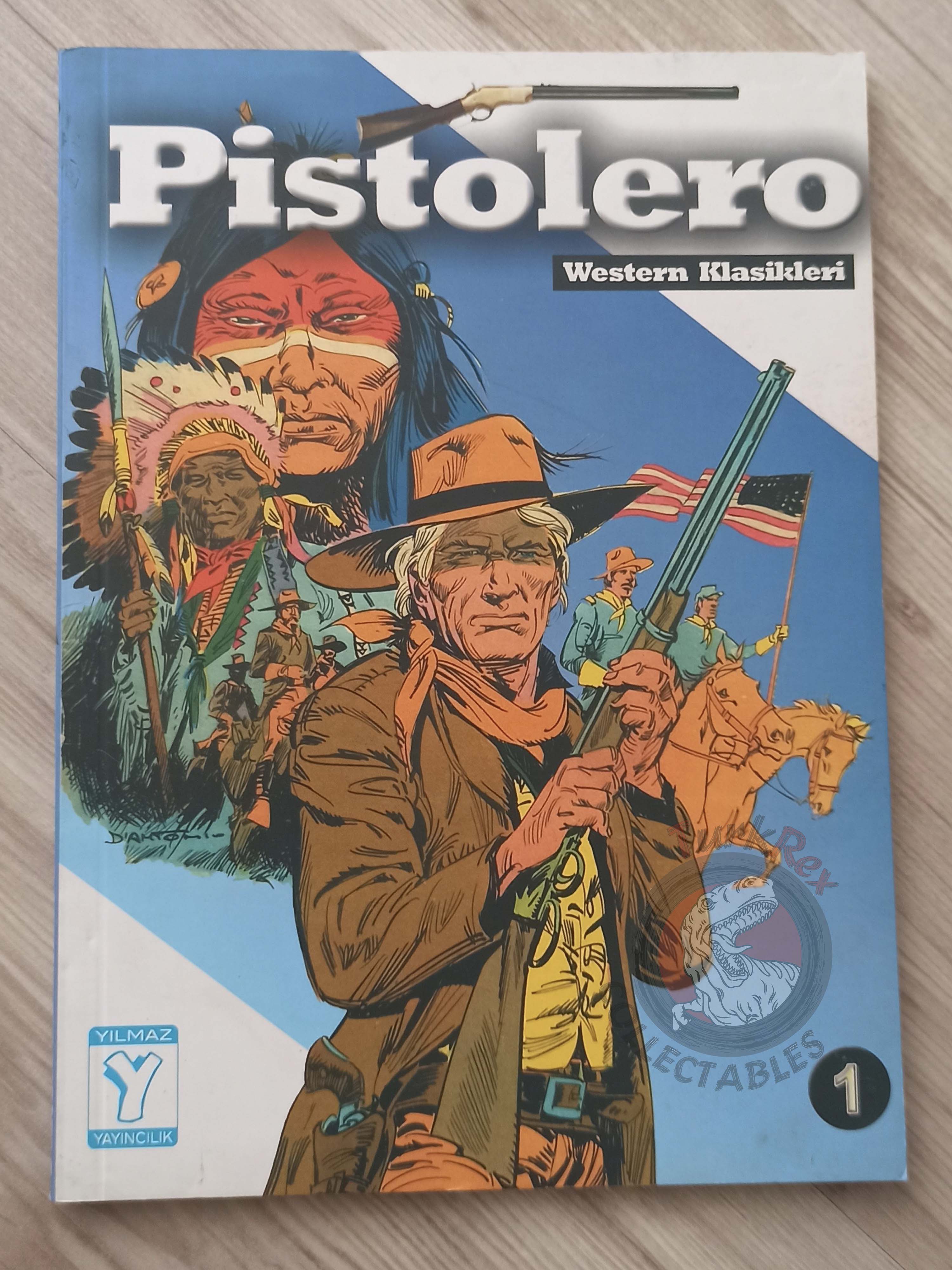 Pistolero #1 Storia del West 2005 Turkish Comic Turkey Bonelli