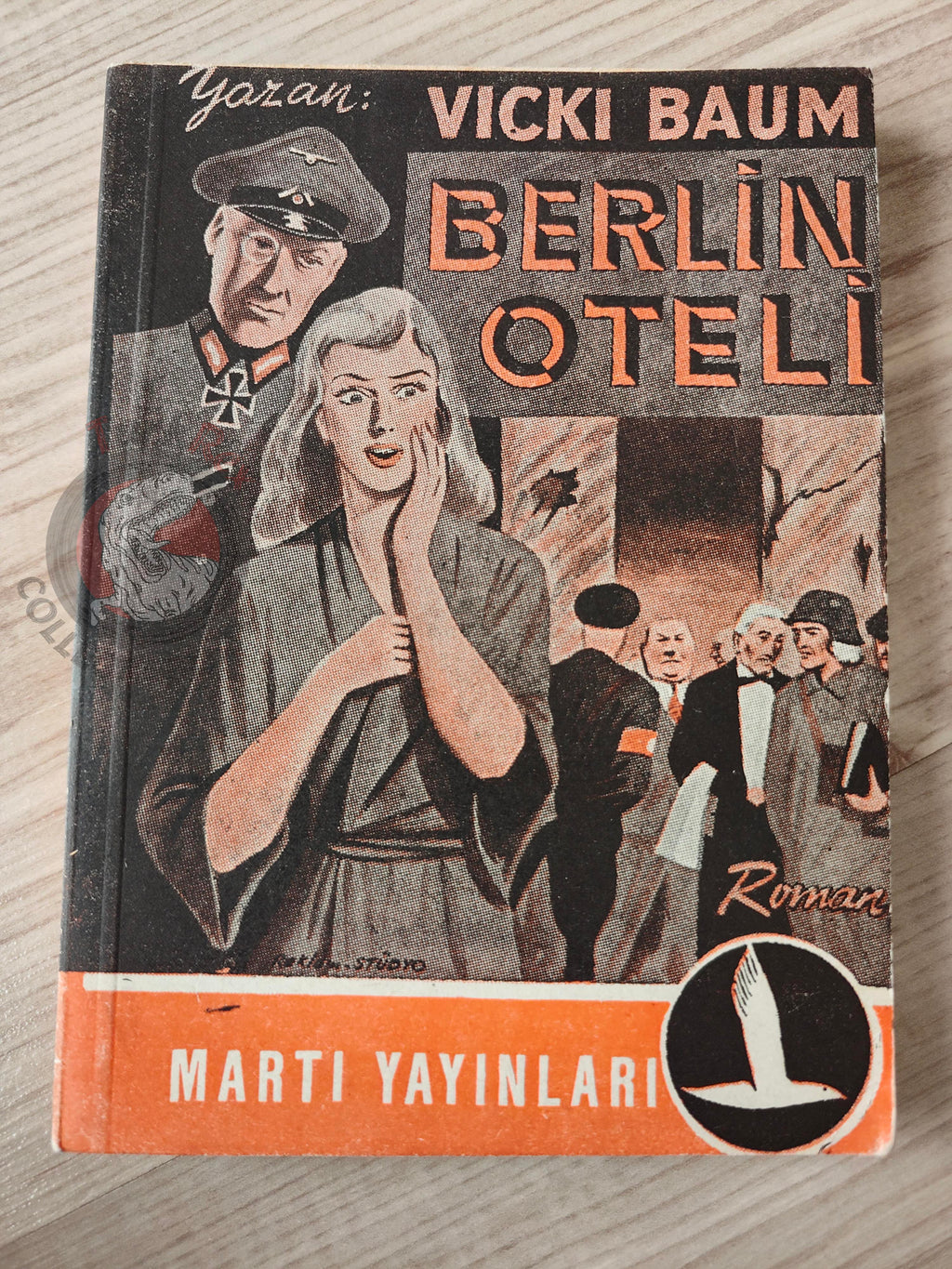 Vicki Baum – Grand Hotel 1956 1st Turkish Book Turkey