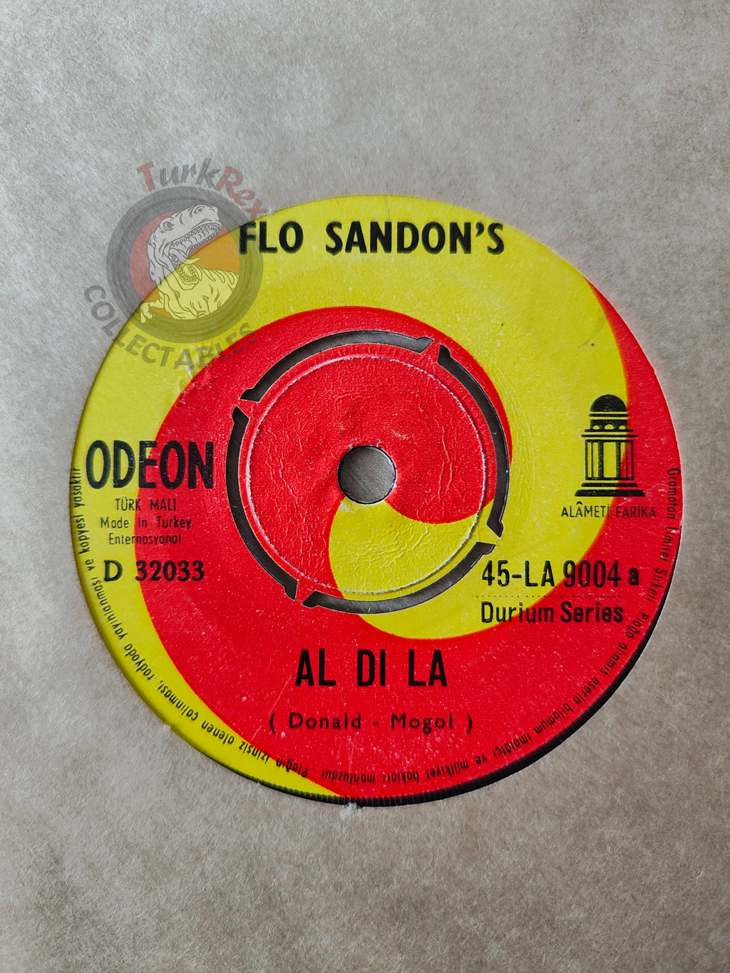 Flo Sandon's – Il Mare Nel Cassetto 7" Turkish Pressing Vinyl Turkey Edition