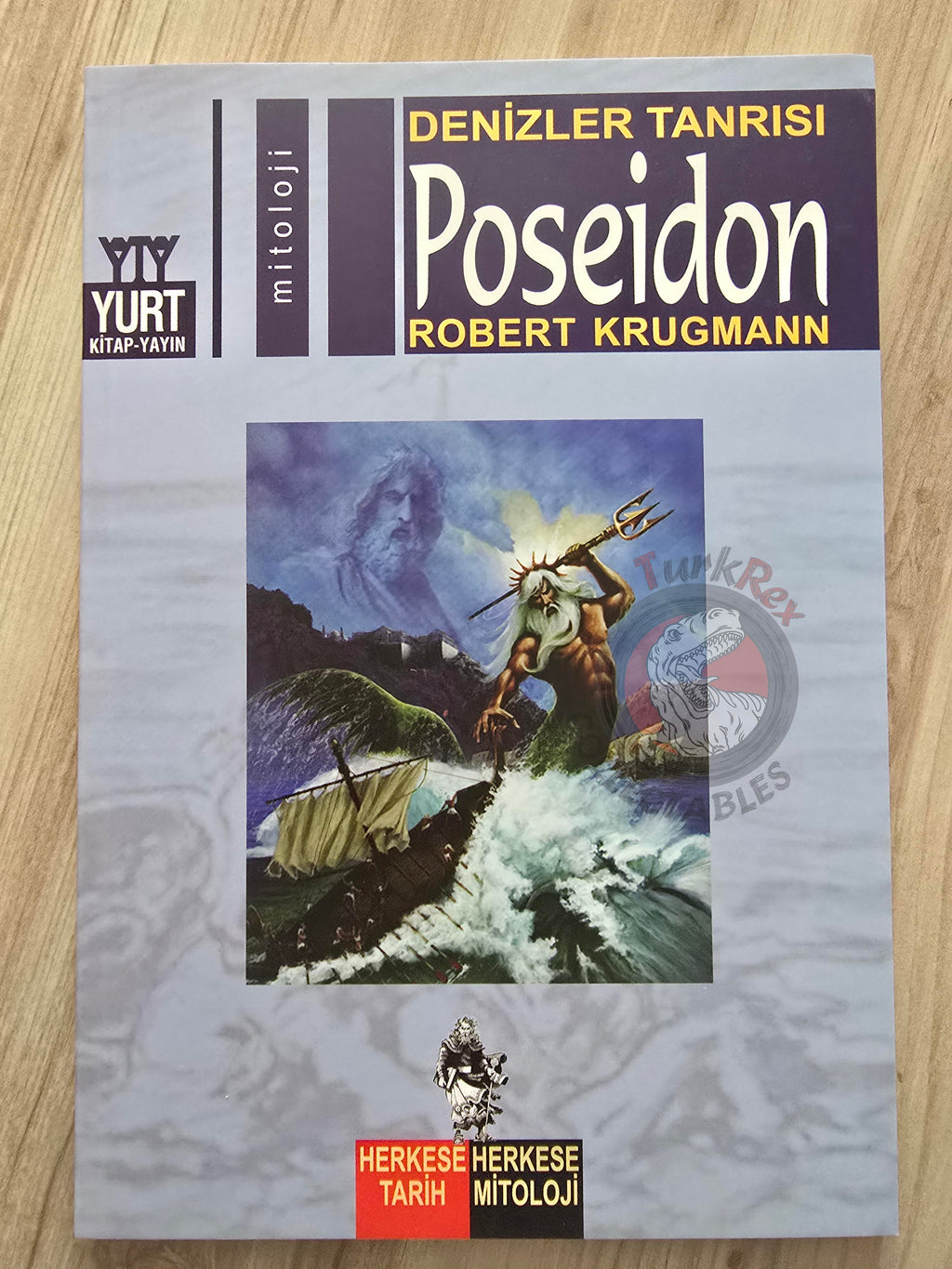 Poseidon – Robert Krugmann 2003 Turkish Book Turkey Illustrated by Turkish Artist