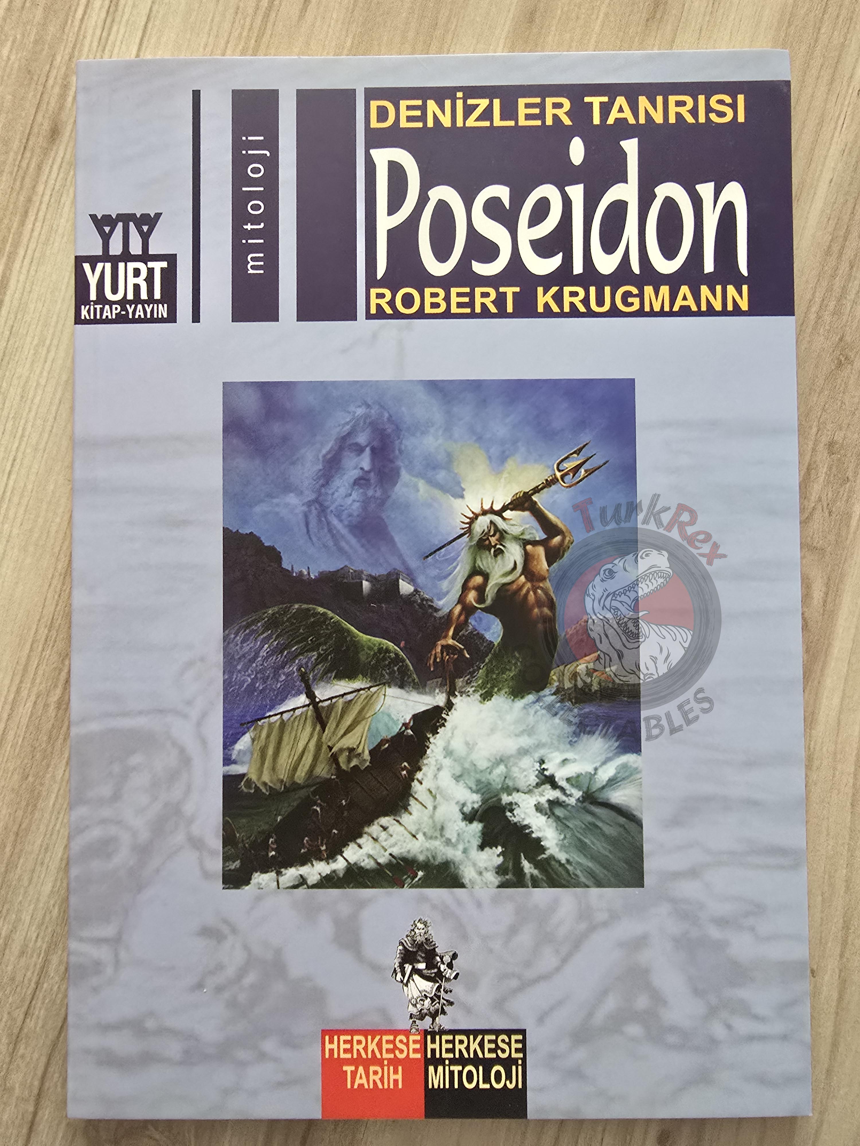 Poseidon – Robert Krugmann 2003 Turkish Book Turkey Illustrated by Turkish Artist