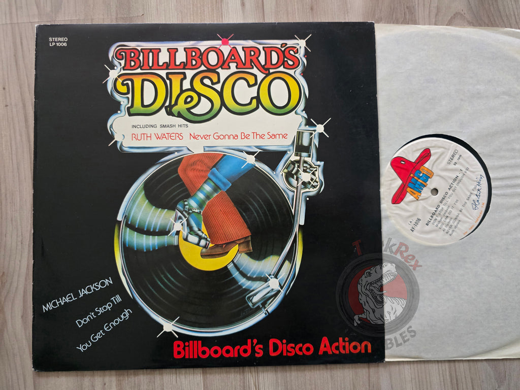 Various – Billboard Disco Action 1 Turkish Pressing Vinyl Turkey Edition Michael Jackson