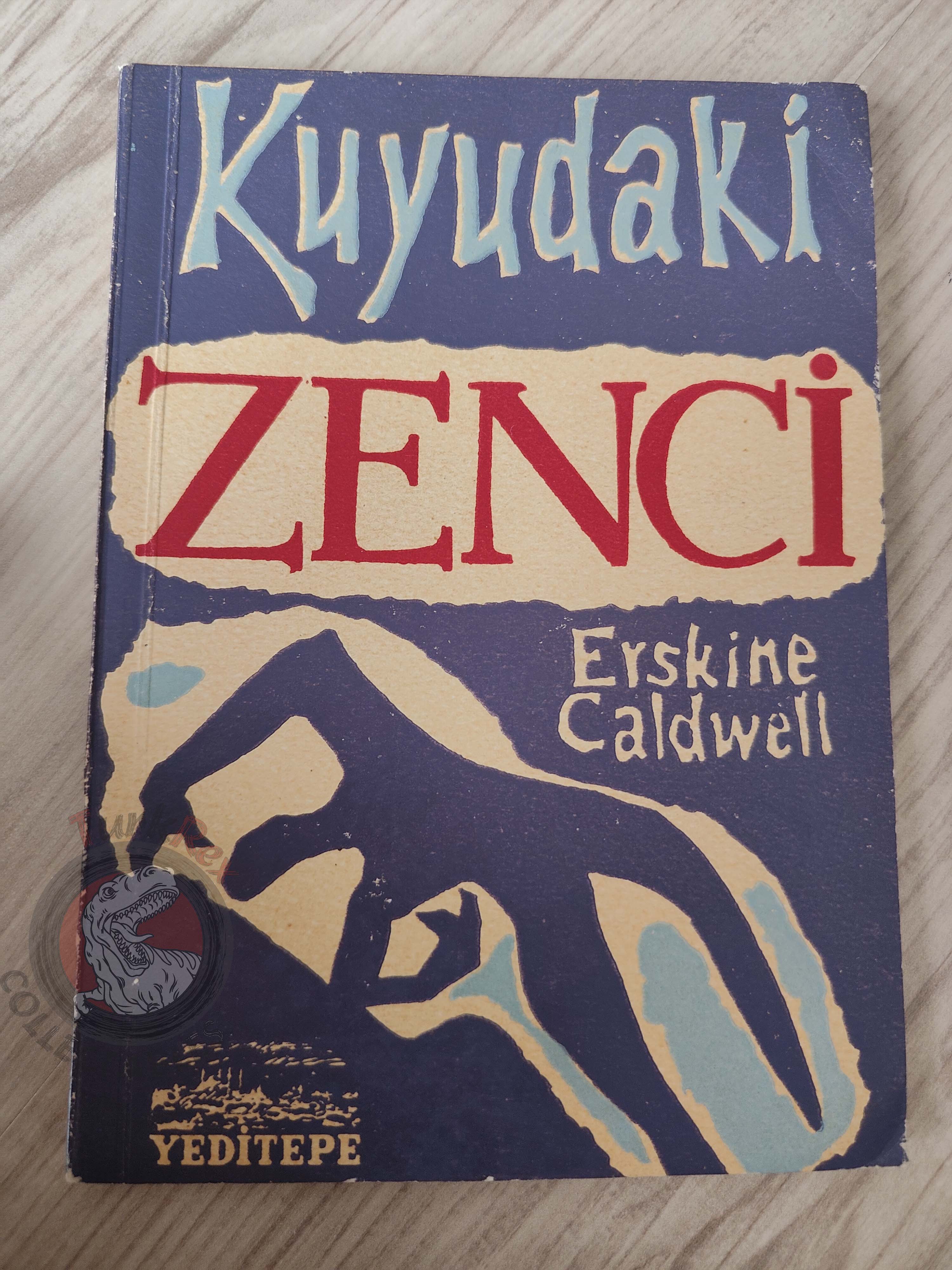 Erskine Caldwell – The Negro in the Well 1953 Illustrated 1st Turkish Book Turkey