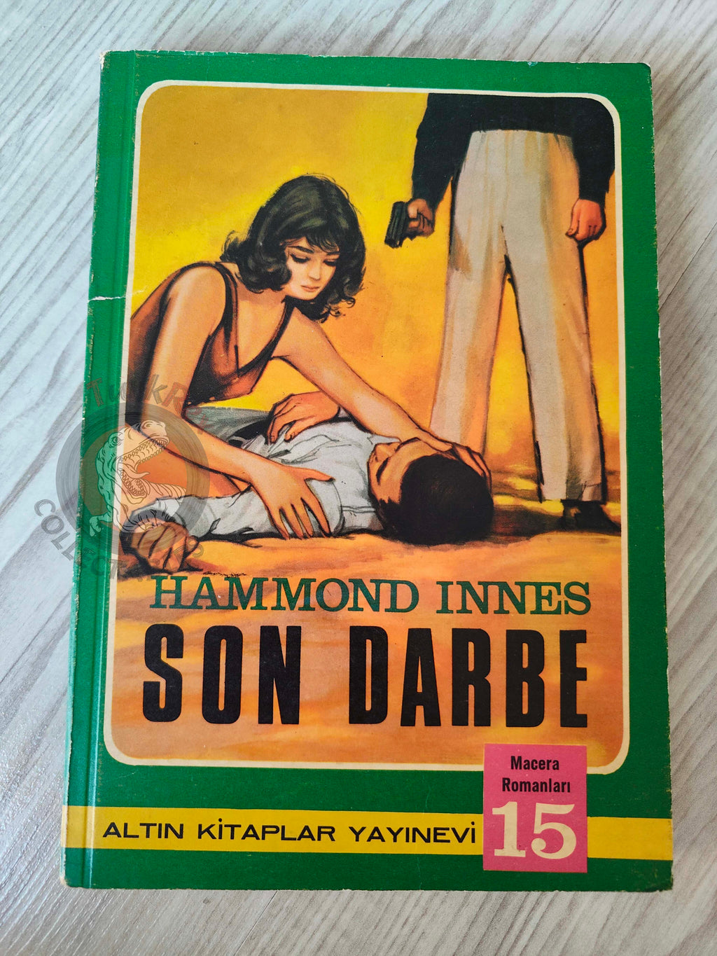 Hammond Innes – The Doomed Oasis 1966 1st Turkish Book Turkey