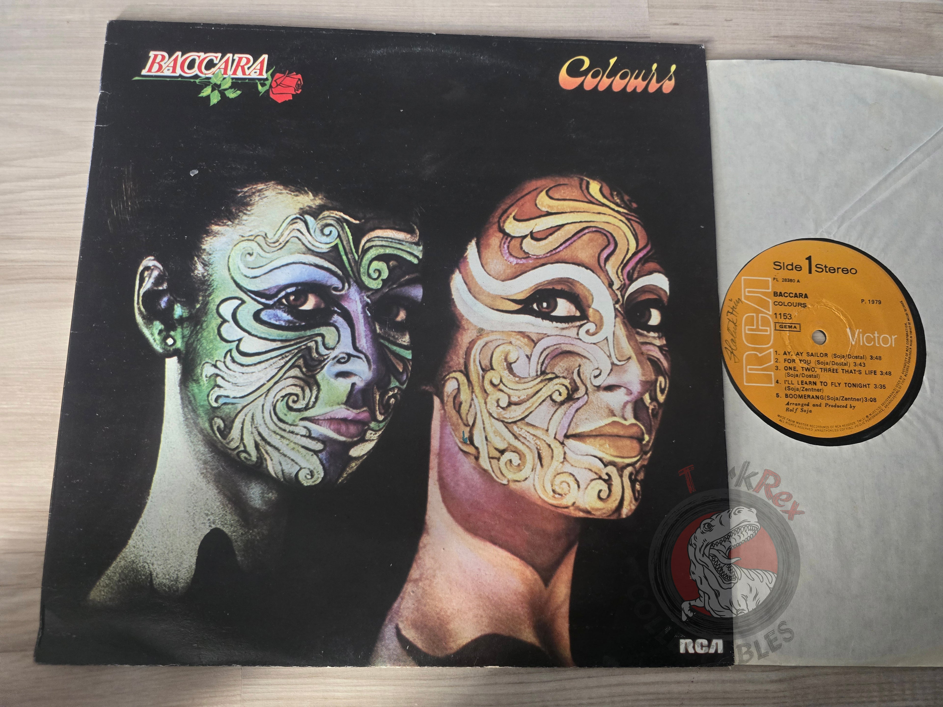 Baccara – Colours Turkish Pressing Vinyl Turkey Edition