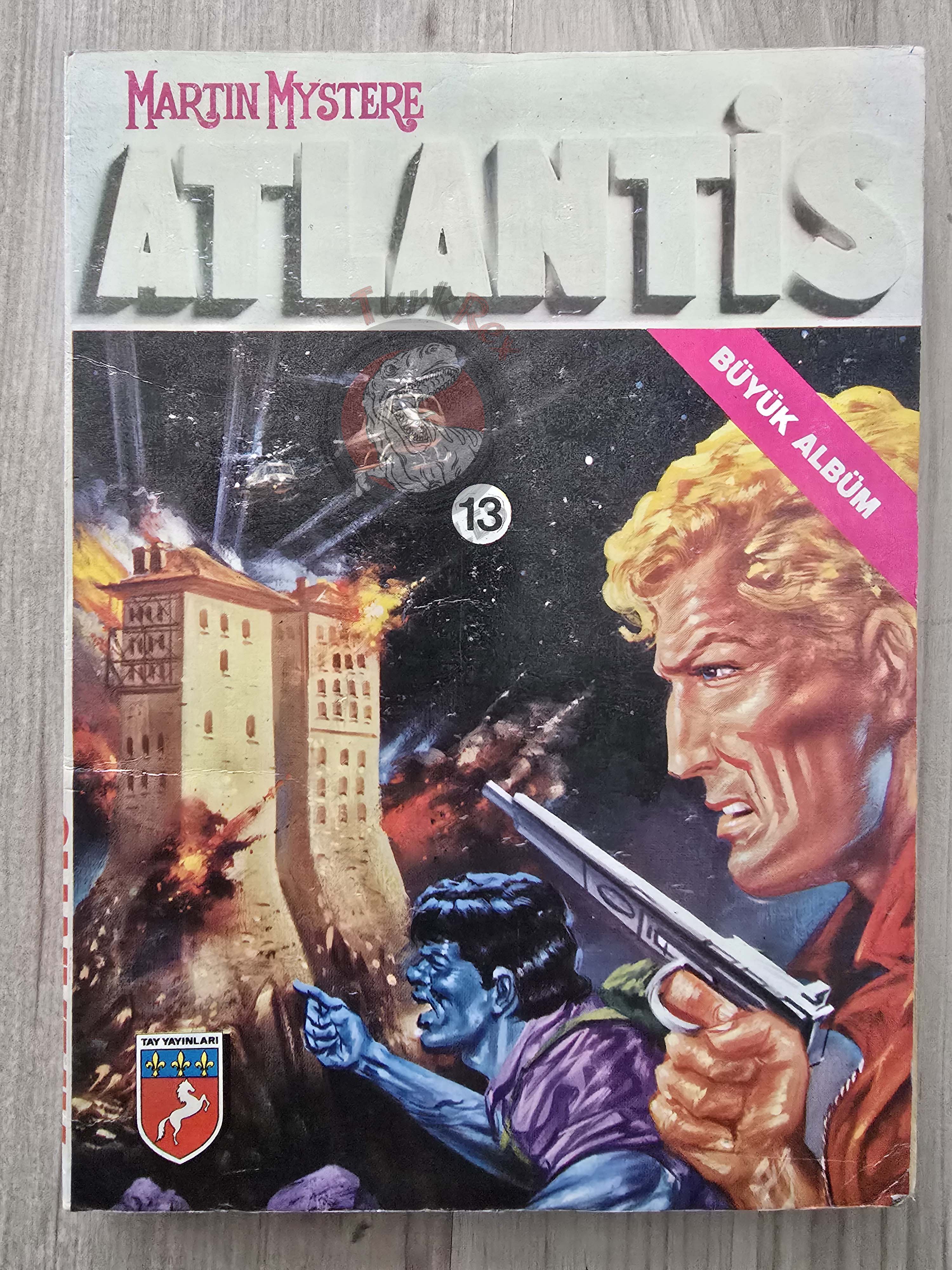 Martin Mystère #13 Rapa Nui! 80s Turkish Comic Turkey #42 #45